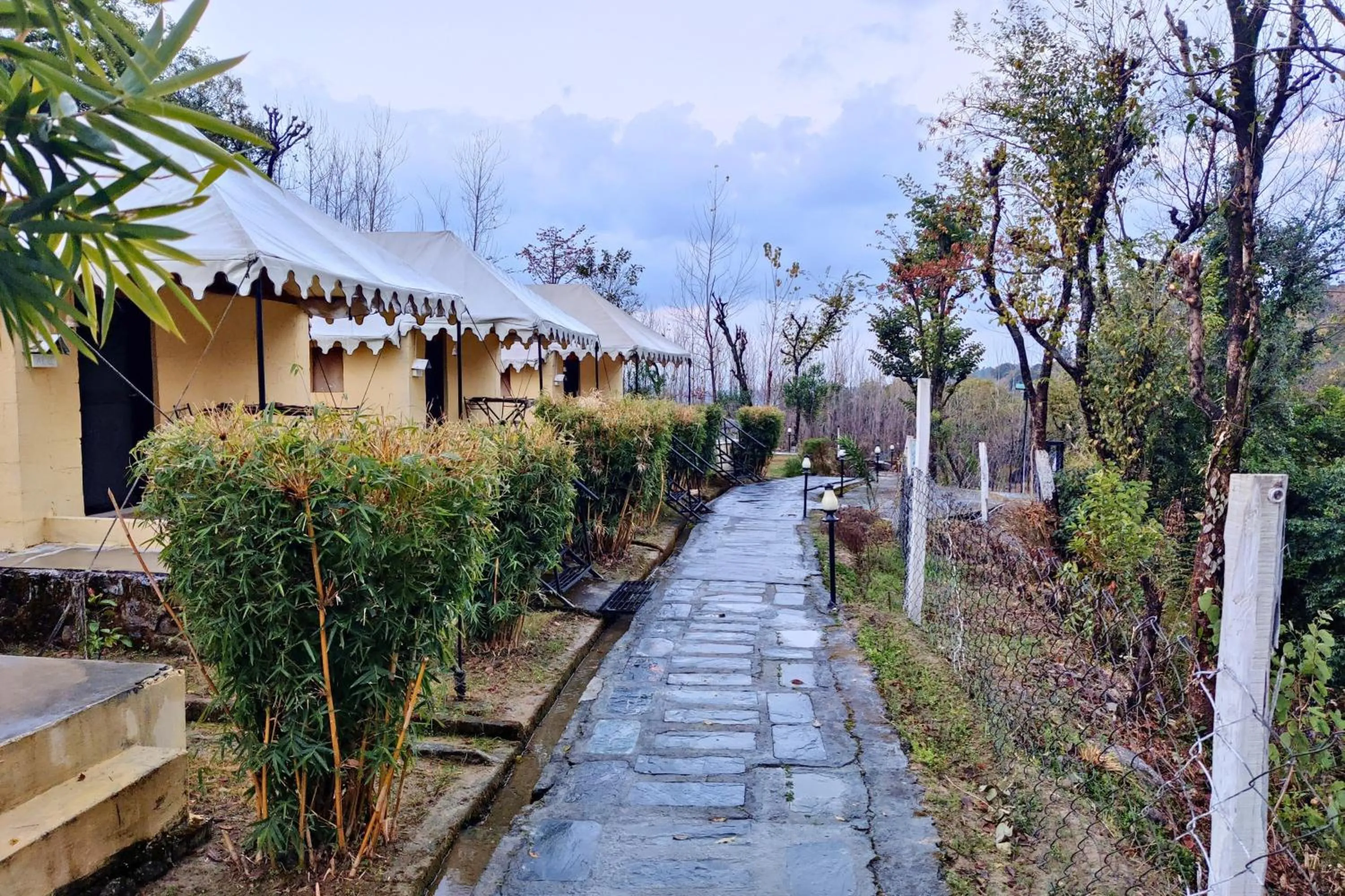 Patio in Dev Bhoomi Farms & Cottages