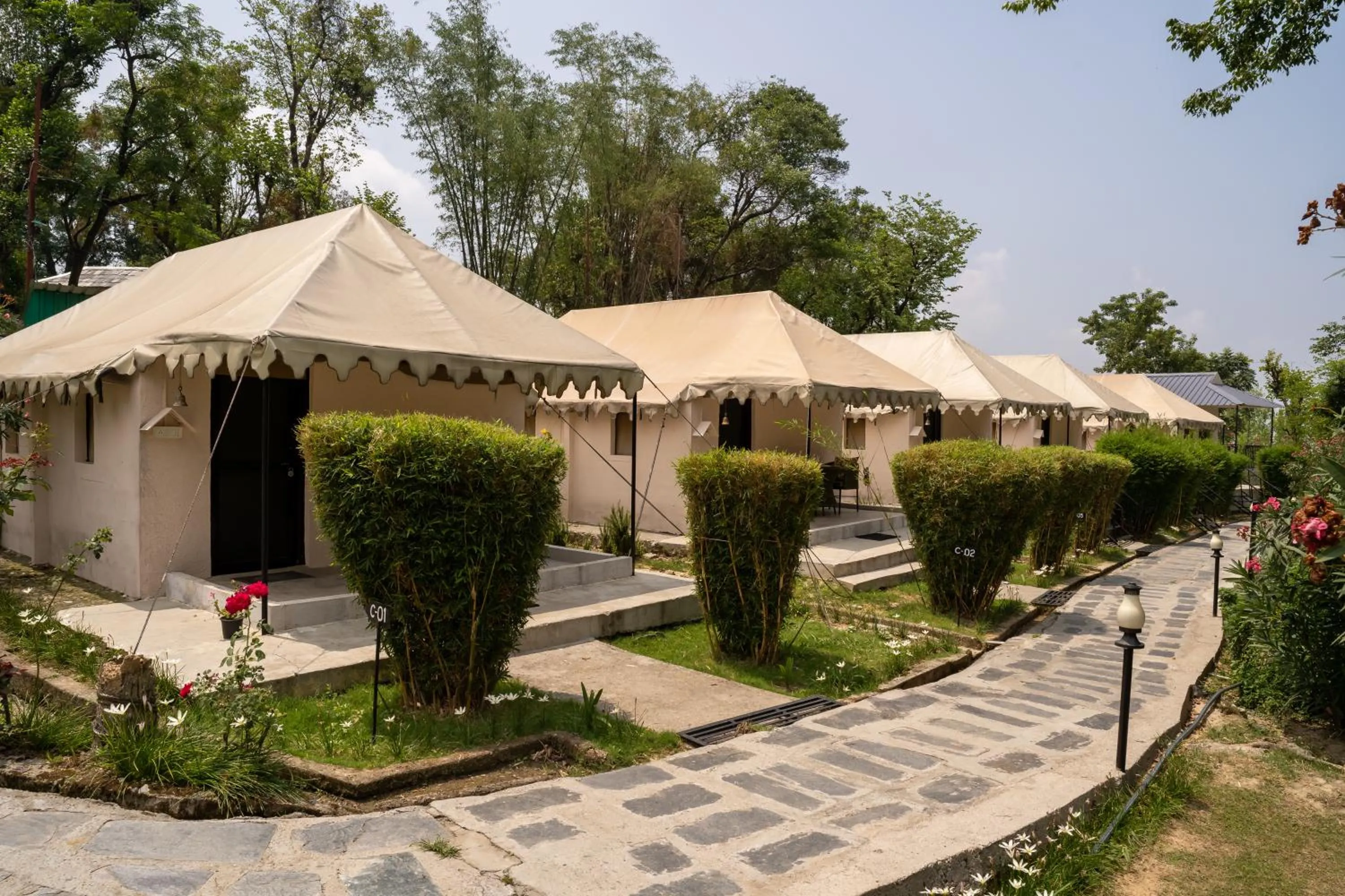 Property building in Dev Bhoomi Farms & Cottages