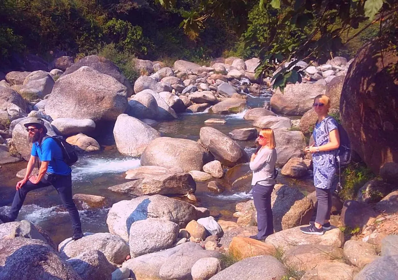 Pool view in Dev Bhoomi Farms & Cottages