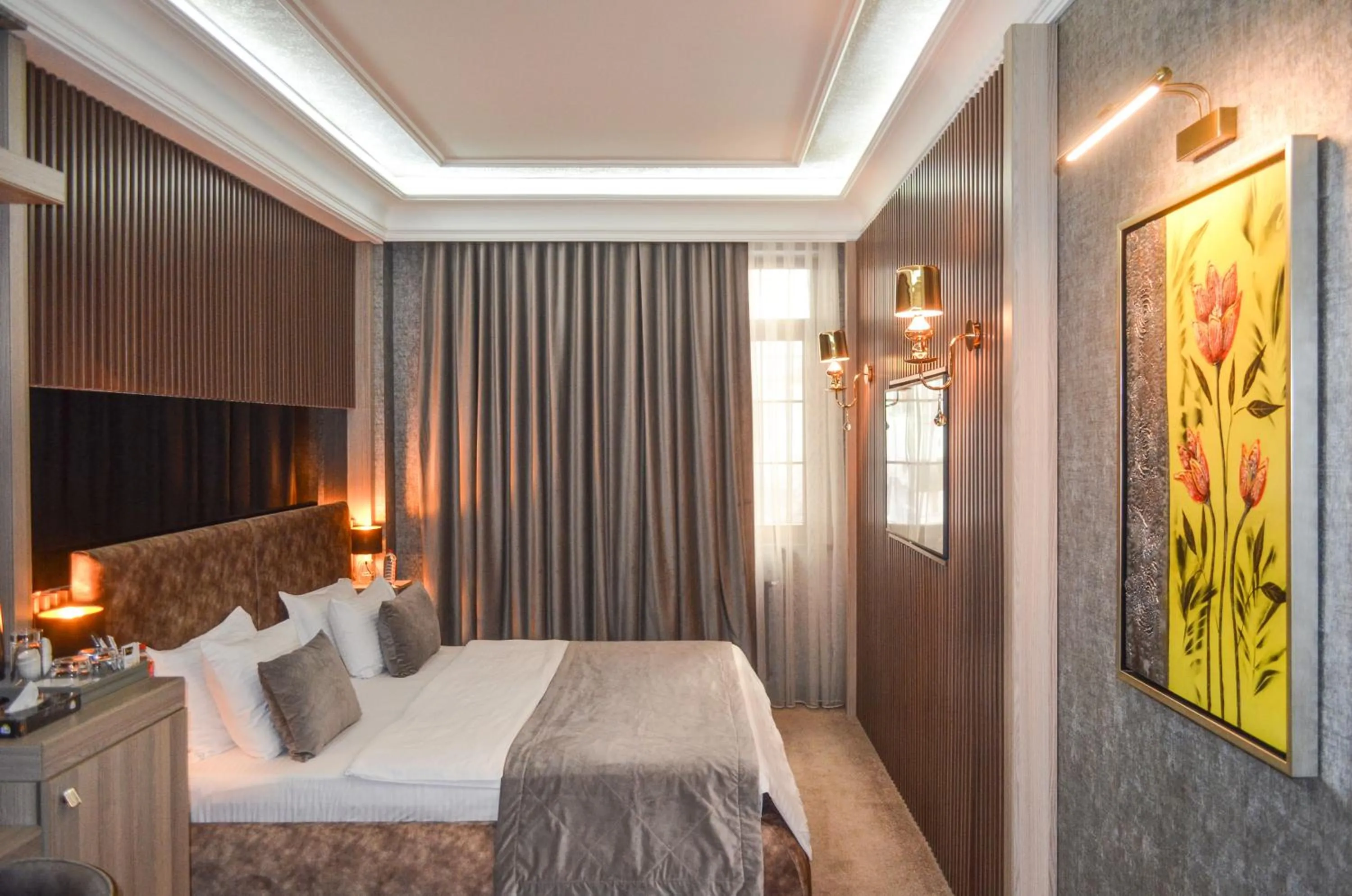 Bed in Home Boutique Hotel