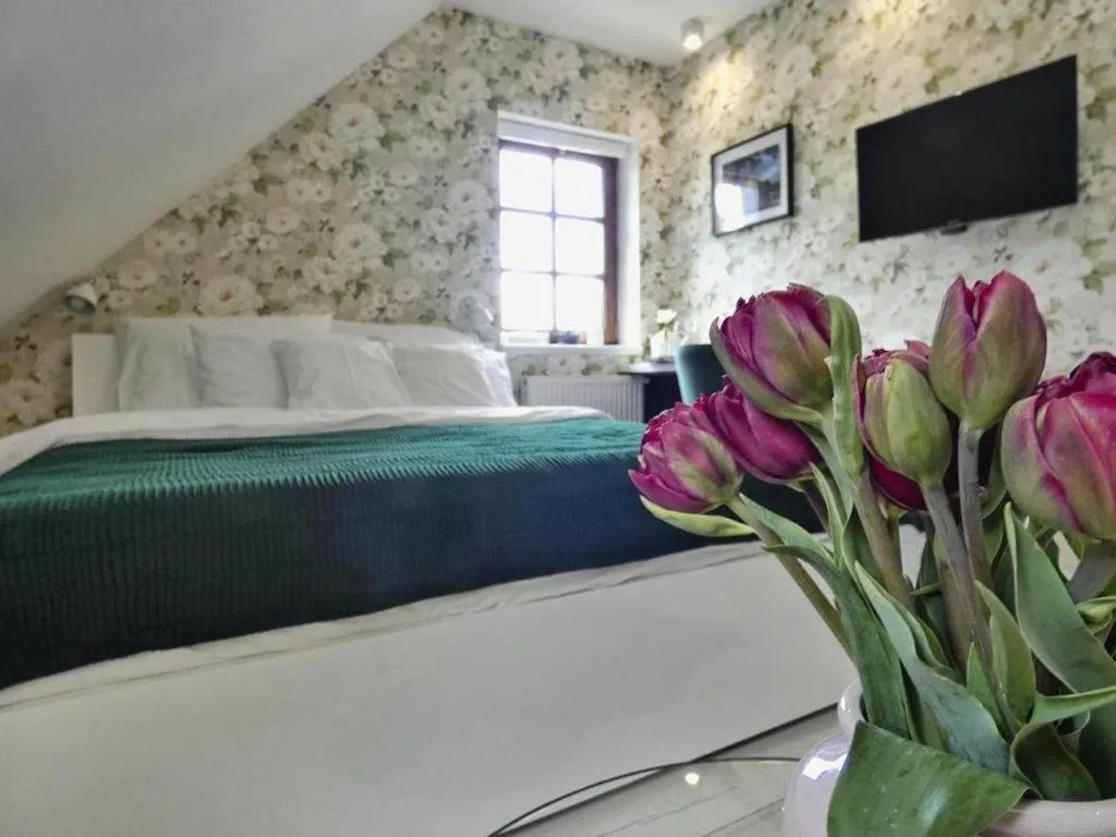 Bed in Euforia Apartamenty