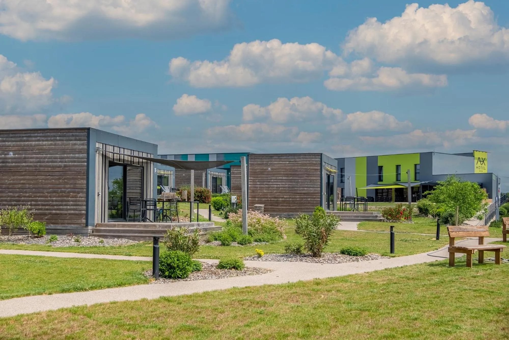 Property building in The Originals City, Ax Hotel, La Châtaigneraie