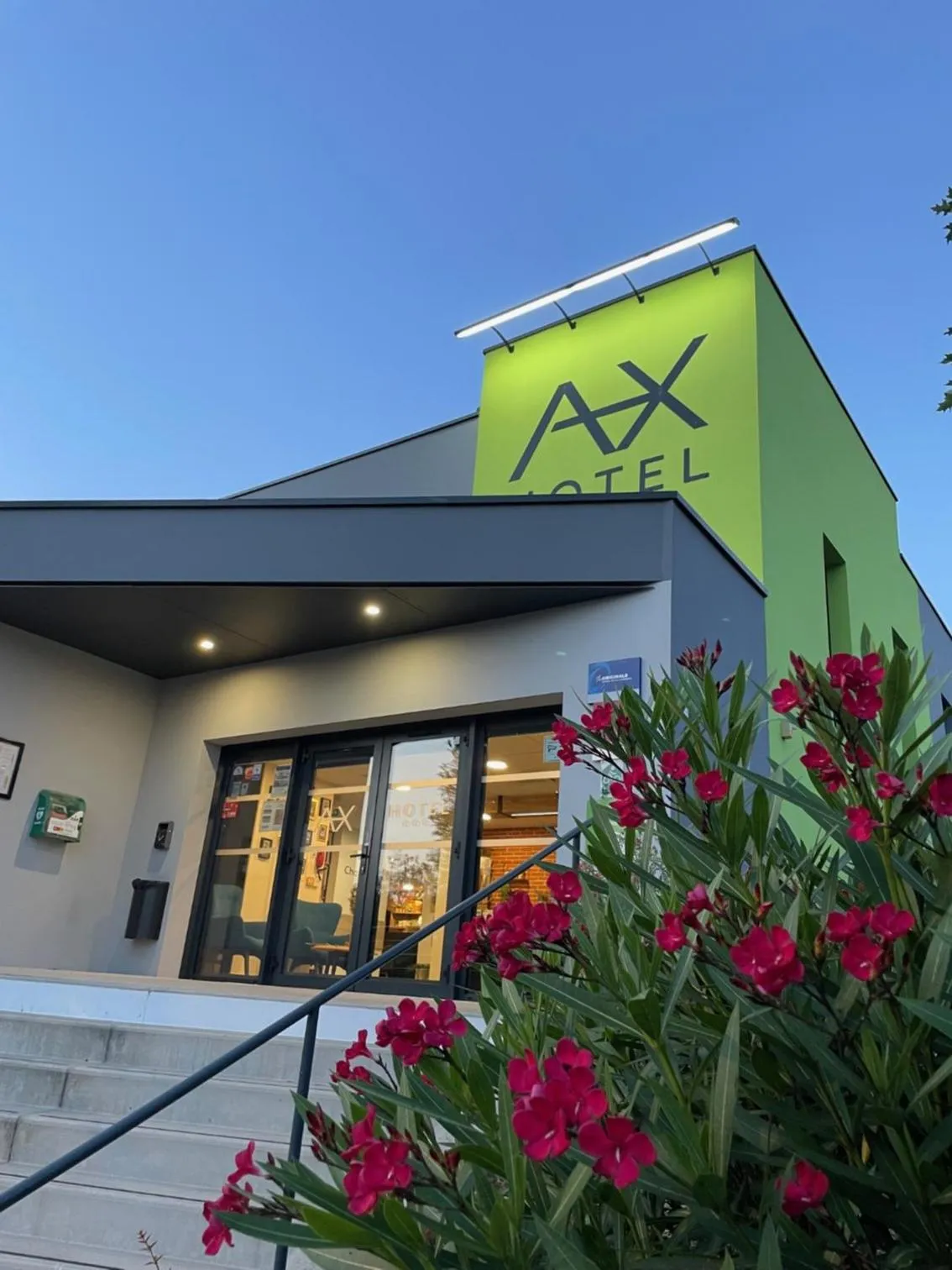 Property building in The Originals City, Ax Hotel, La Châtaigneraie