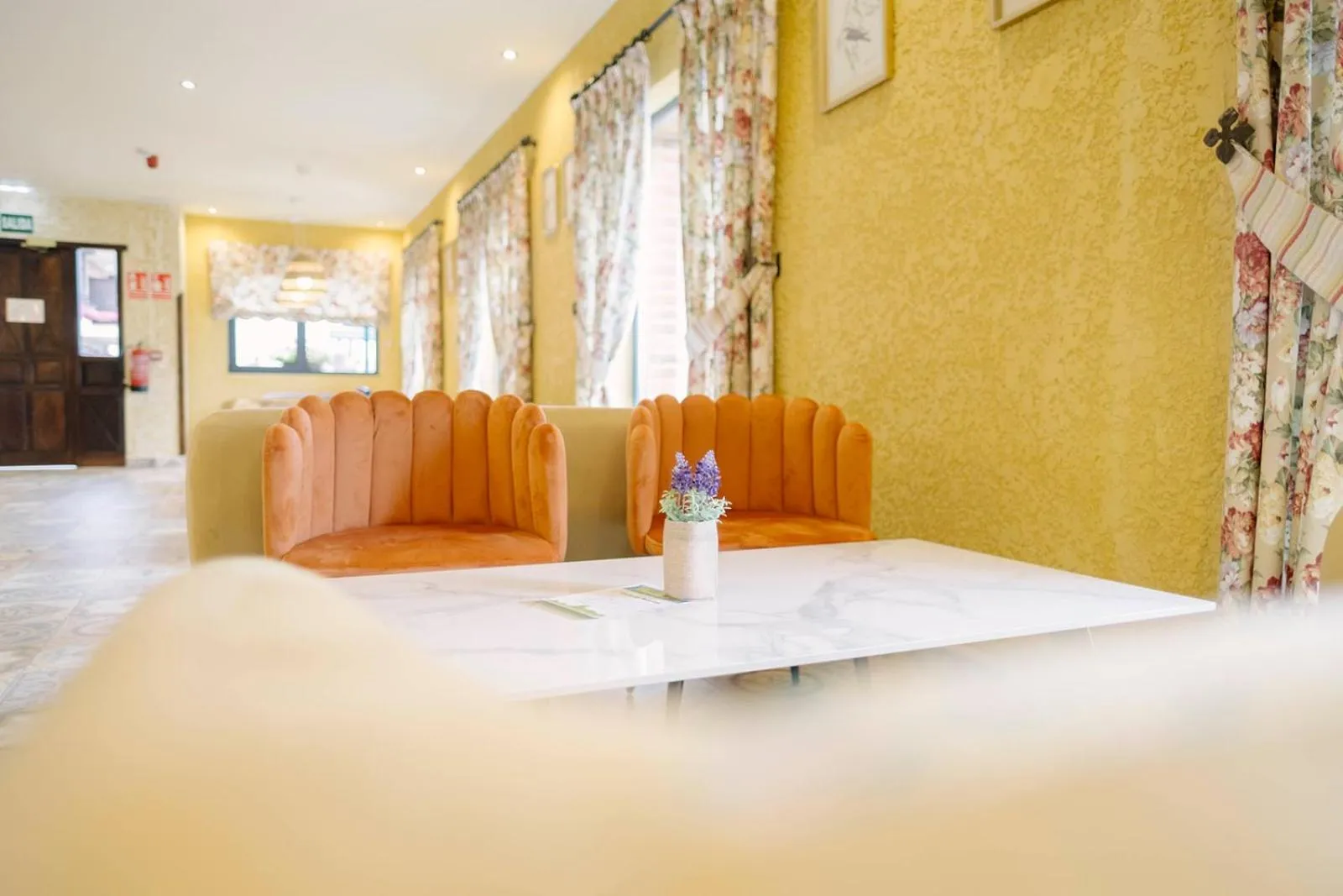 Bed in Hotel Cerro La Nina