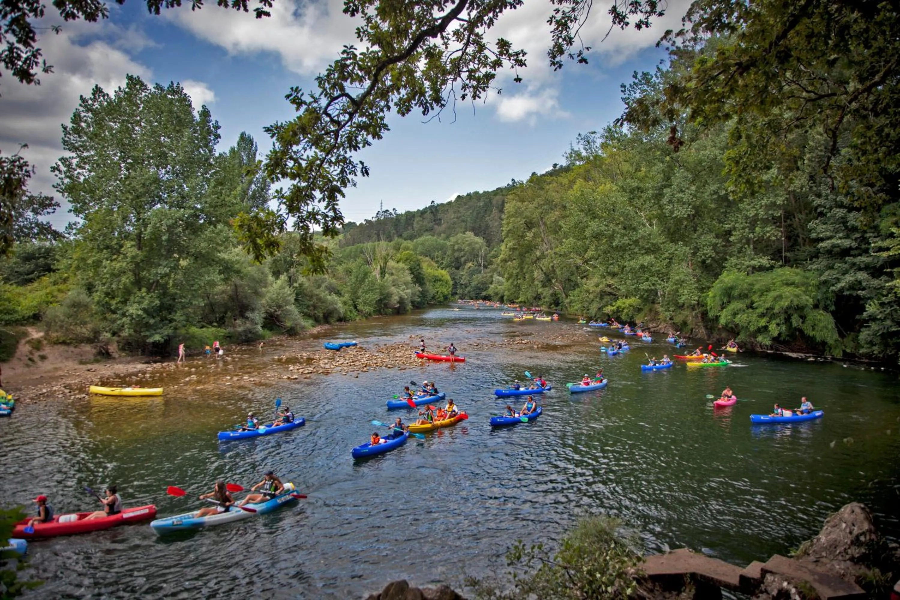 Canoeing in Hotel Cerro La Nina