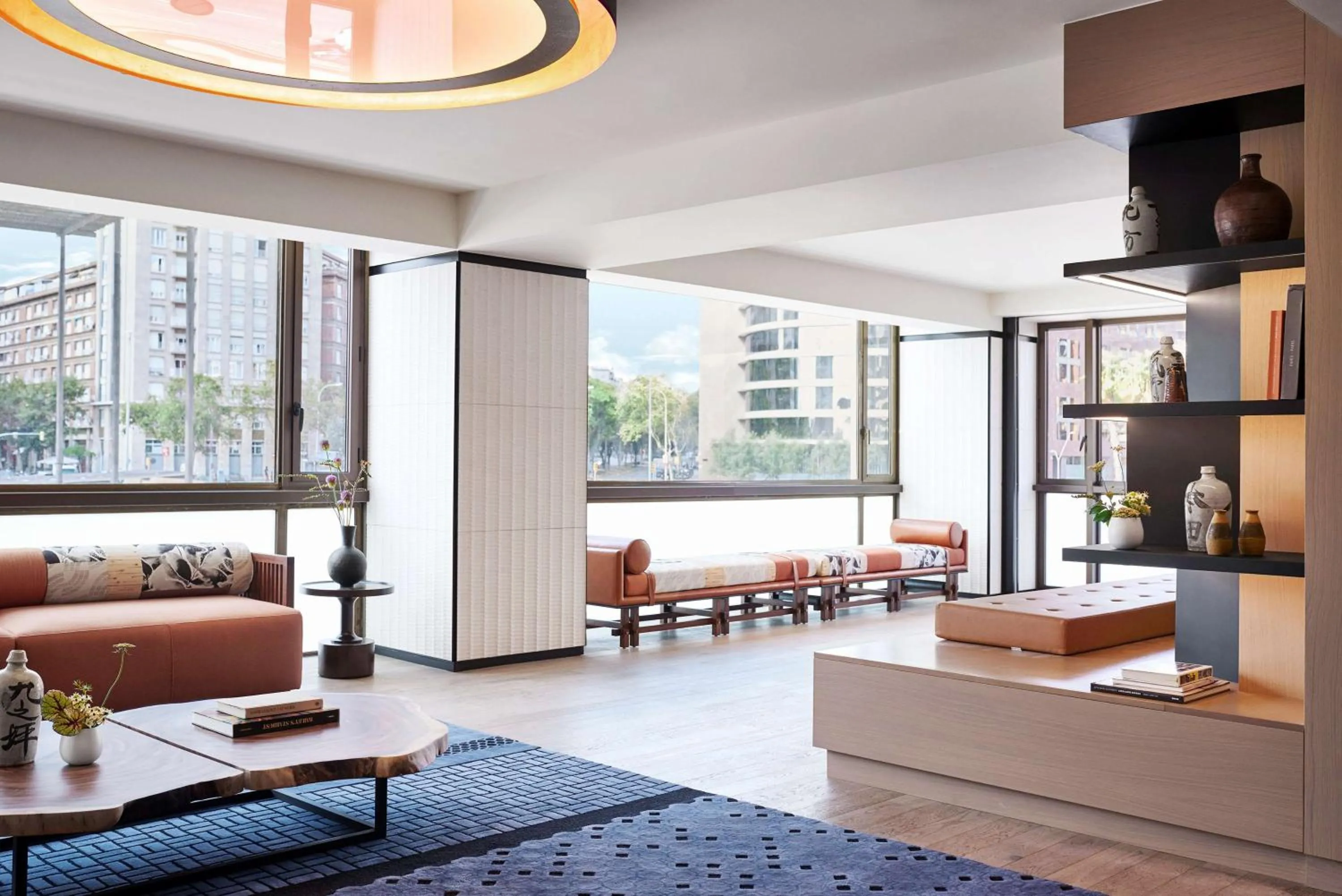 Photo of the whole room in Nobu Hotel Barcelona