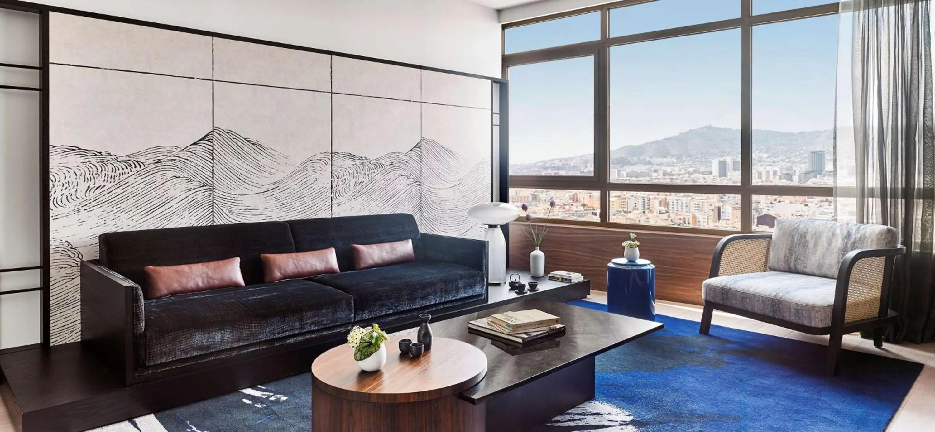 Photo of the whole room in Nobu Hotel Barcelona