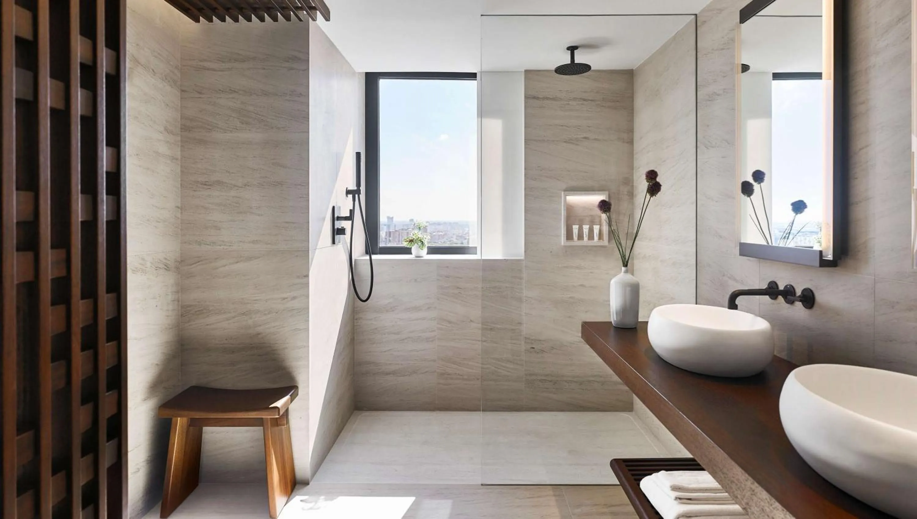 Bathroom in Nobu Hotel Barcelona