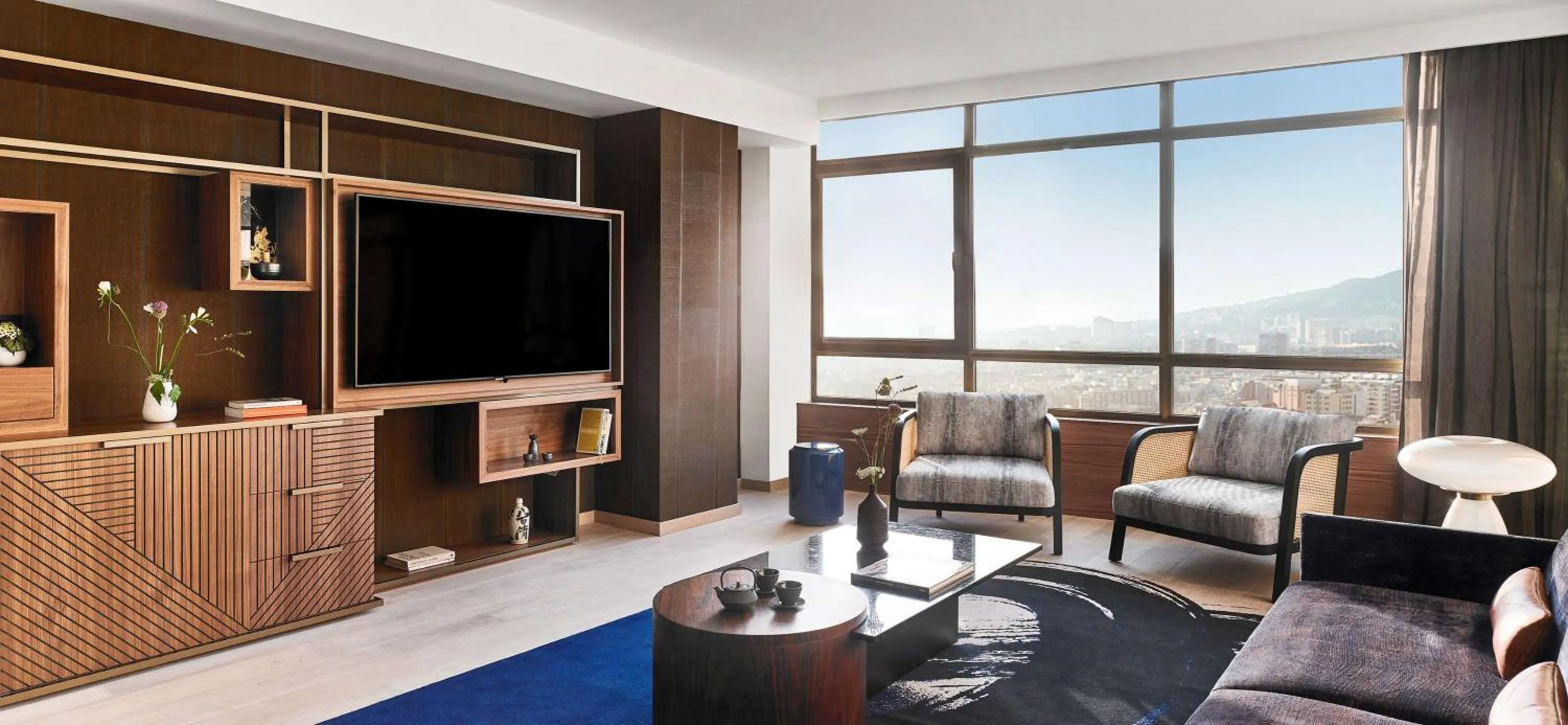 Photo of the whole room in Nobu Hotel Barcelona