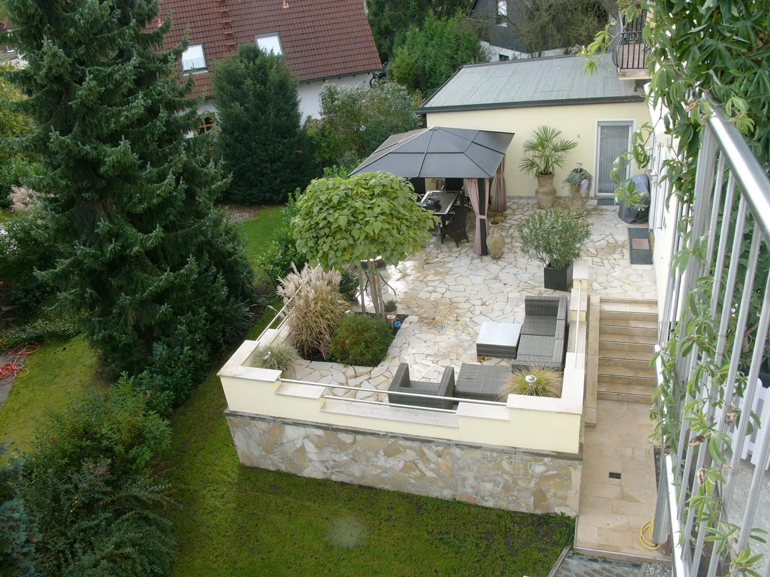 Balcony/Terrace in Hotel Wendelstein