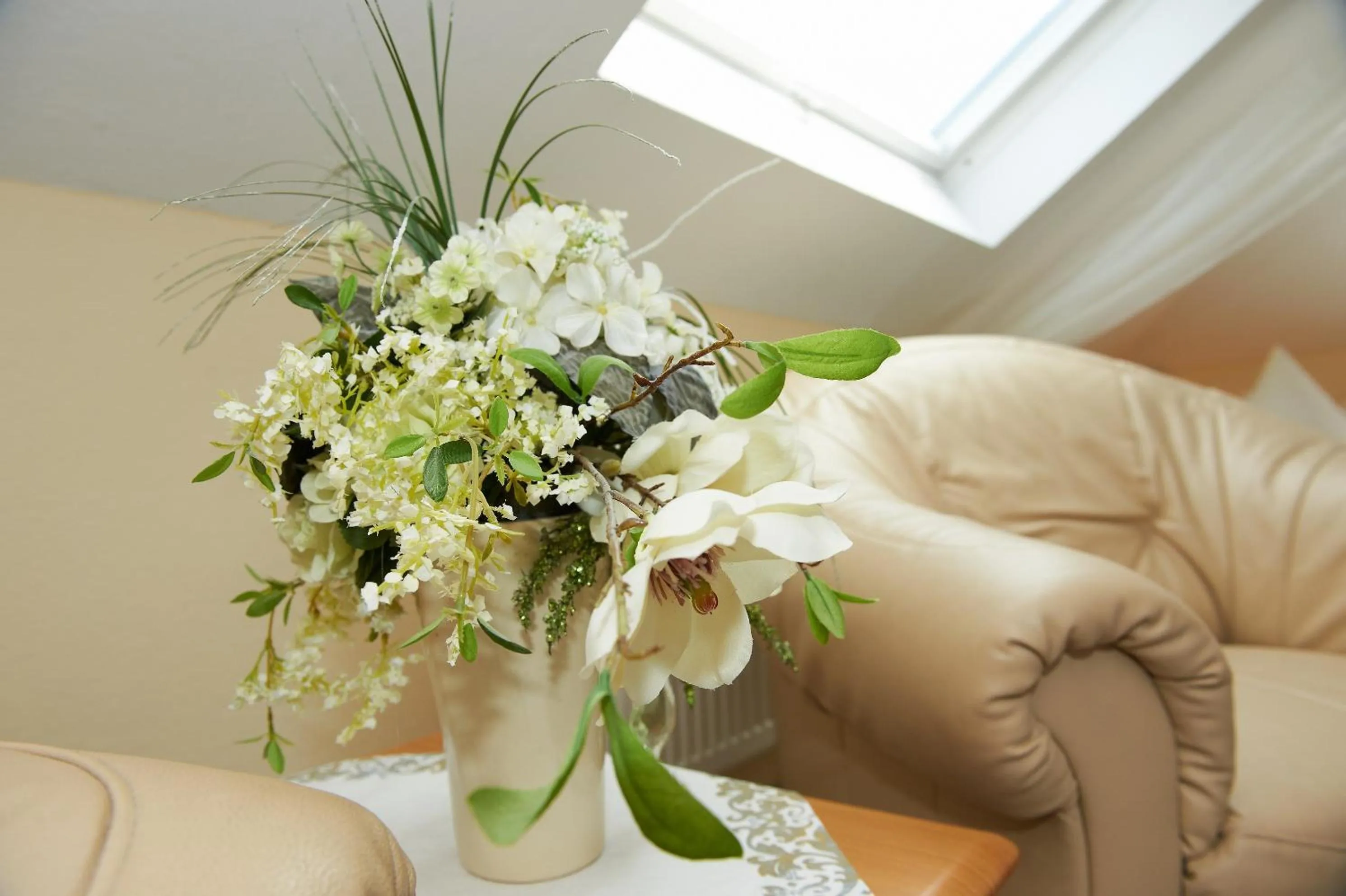 Seating area in Hotel Wendelstein