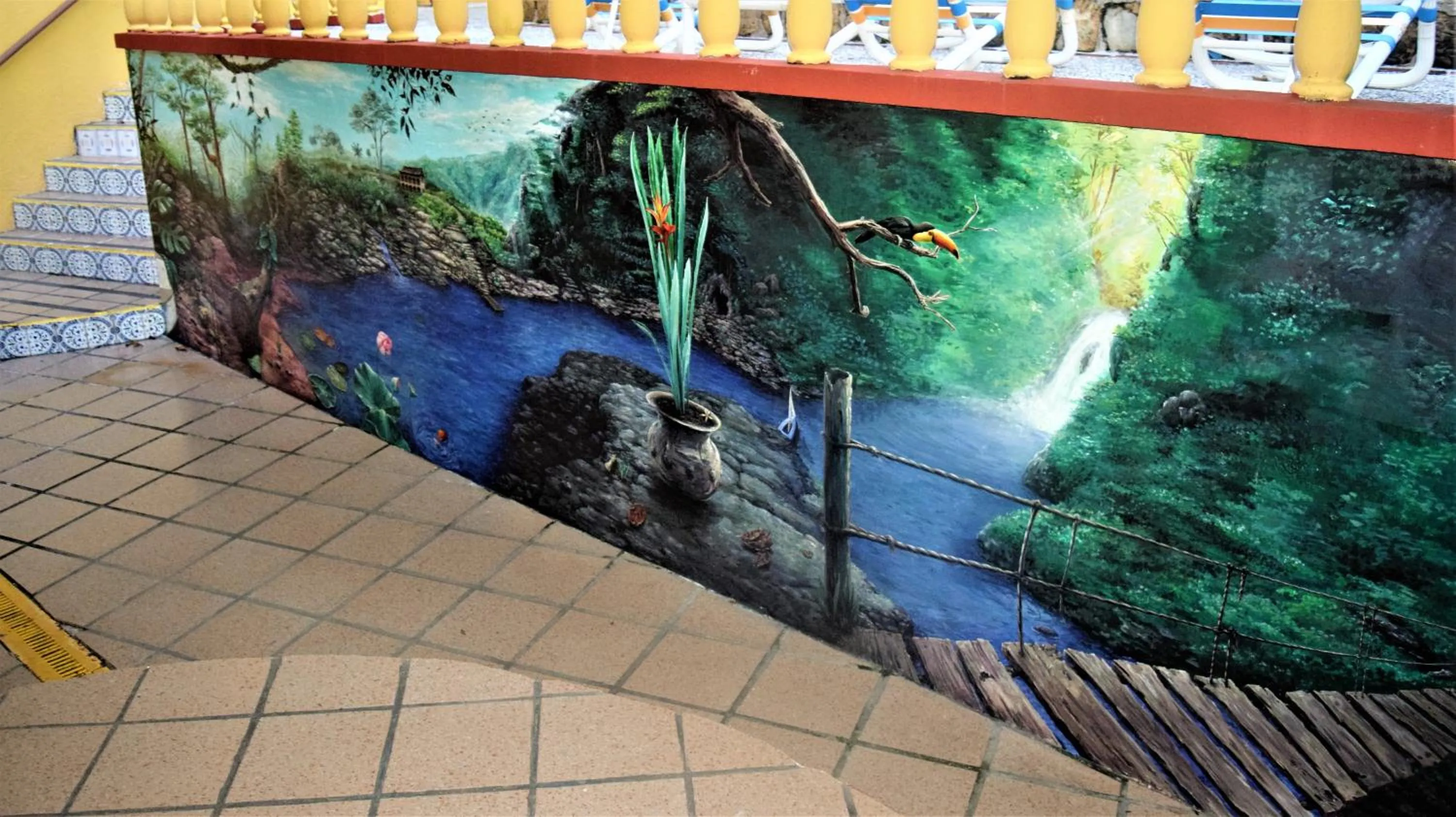 Balcony/Terrace in Hotel Tres Banderas