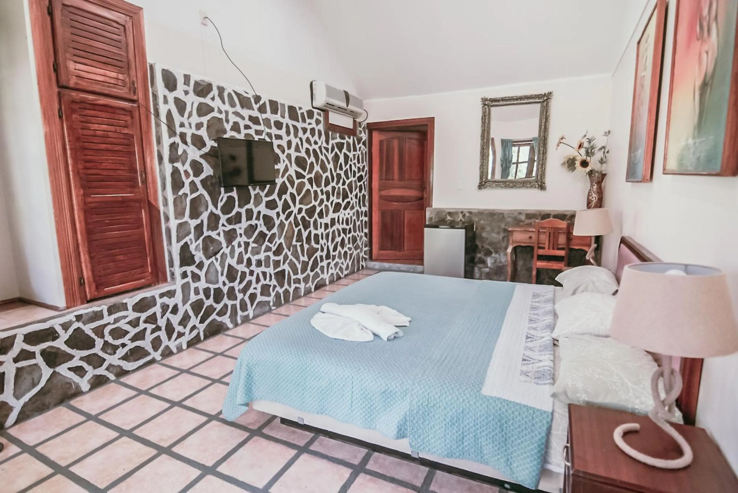 Bed in Hotel Tres Banderas