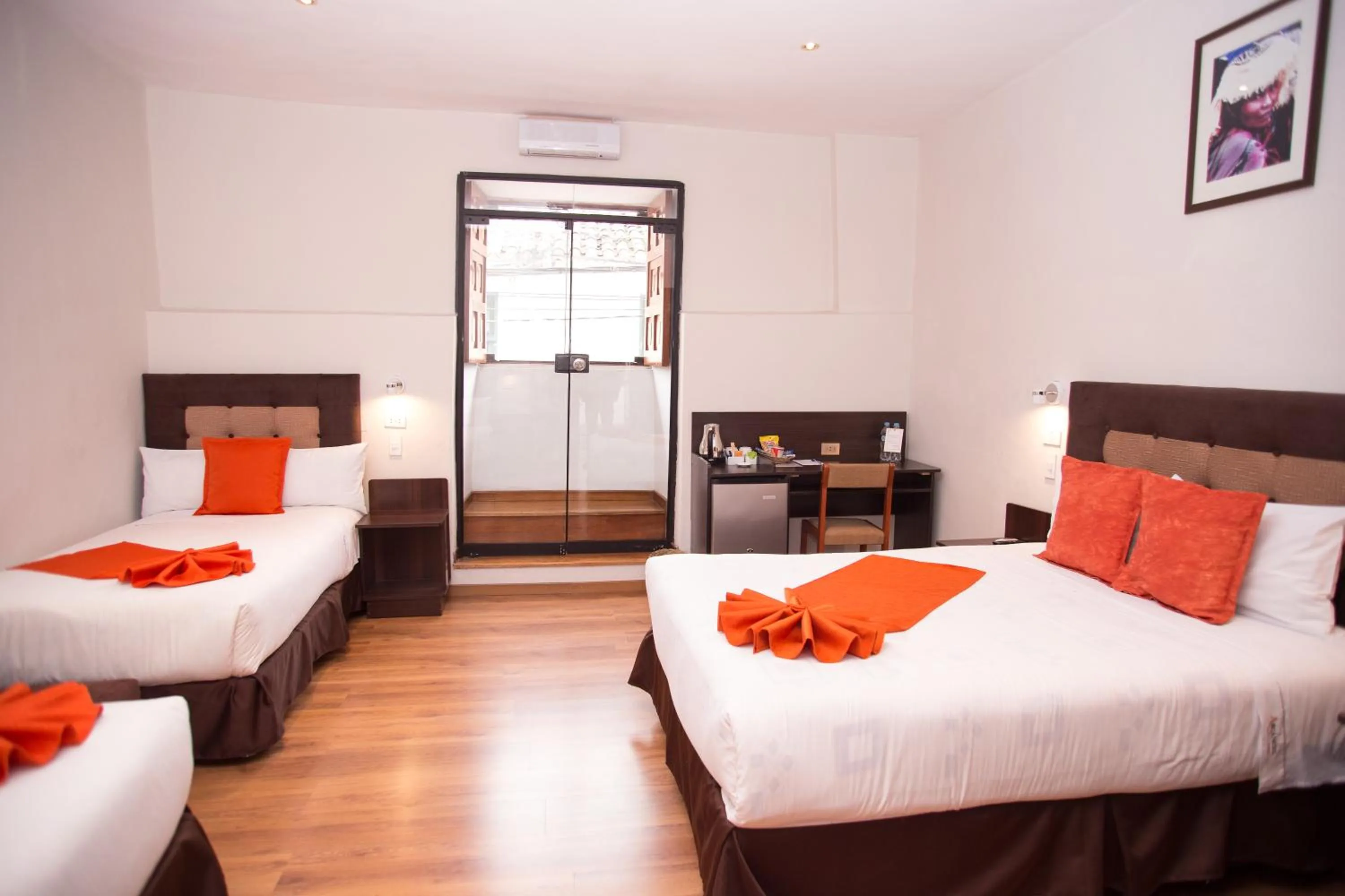 Bed in Hotel Arcangel