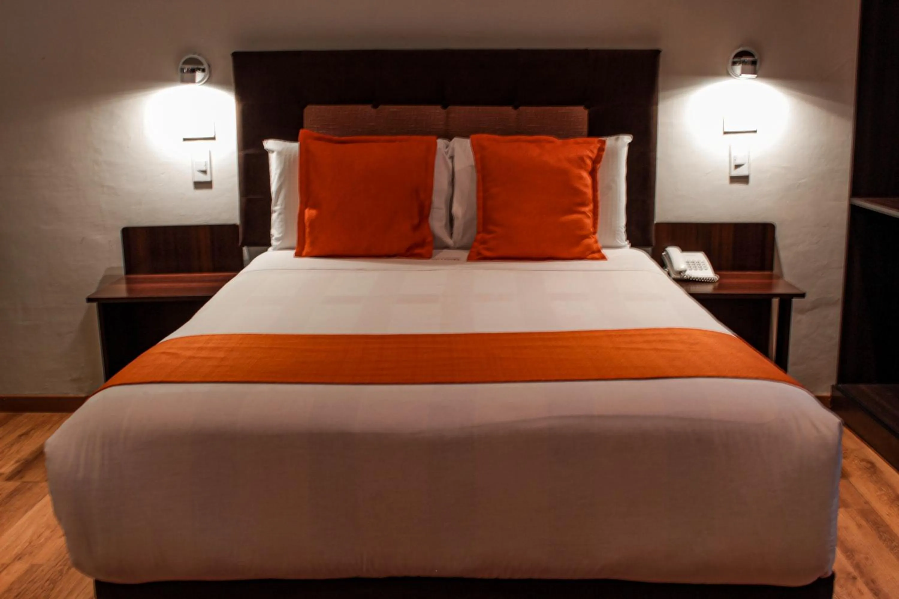 Bed in Hotel Arcangel