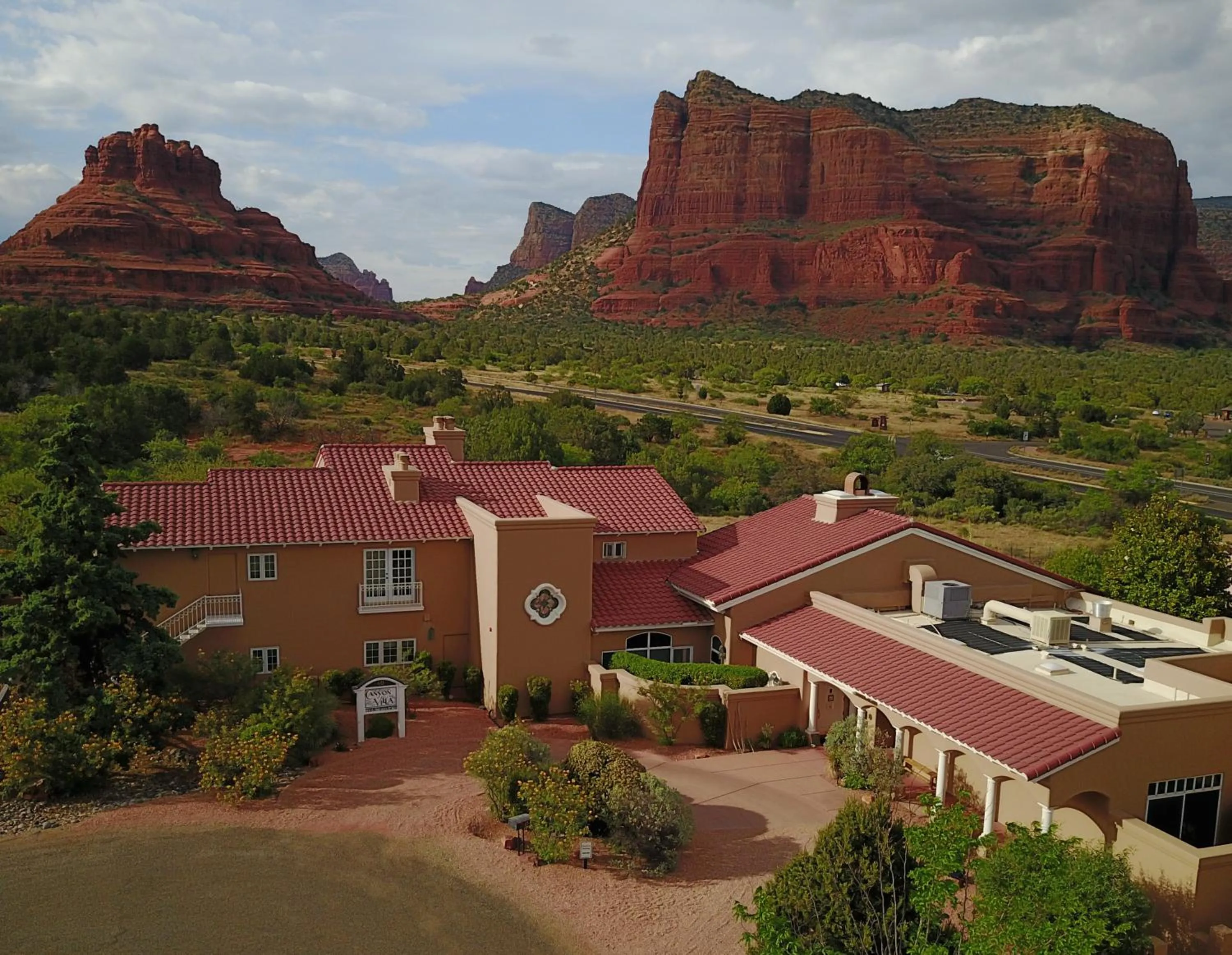 Facade/entrance in Canyon Villa Bed & Breakfast Inn of Sedona