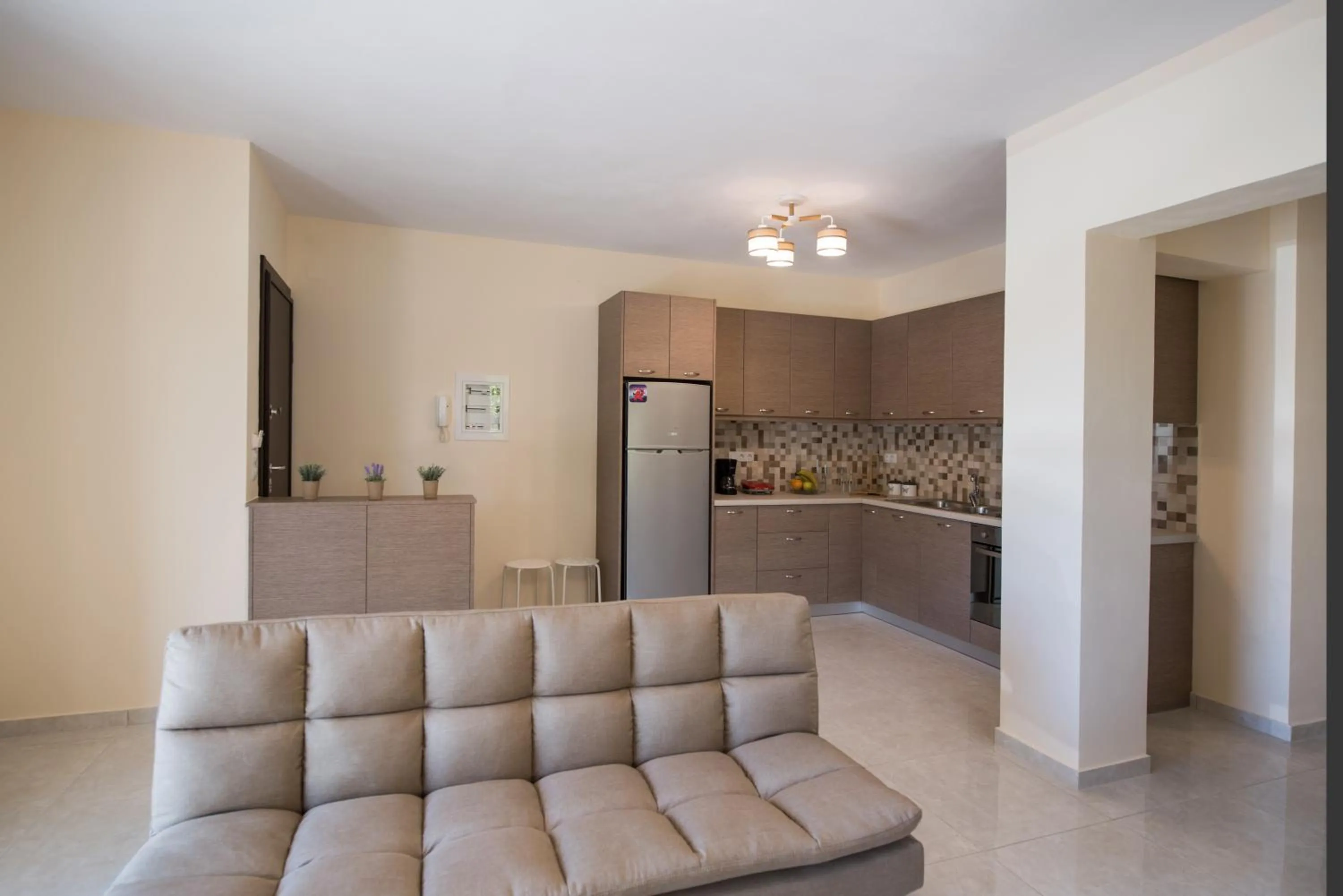 Kitchen or kitchenette in Bounatsa Studios & Apartments