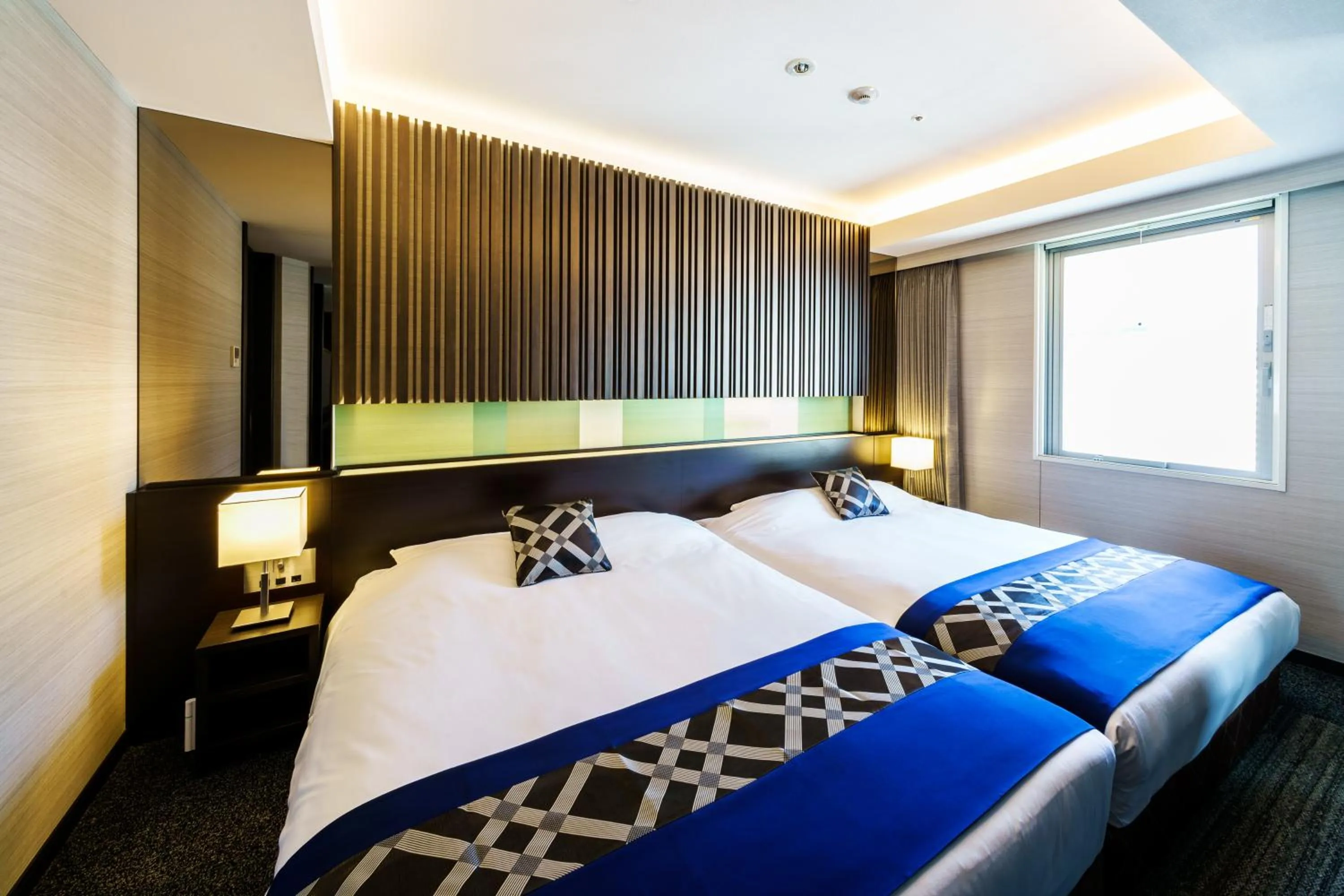 Bed in Super Hotel Premier Tokyo Station Yaesu-Chuoguchi