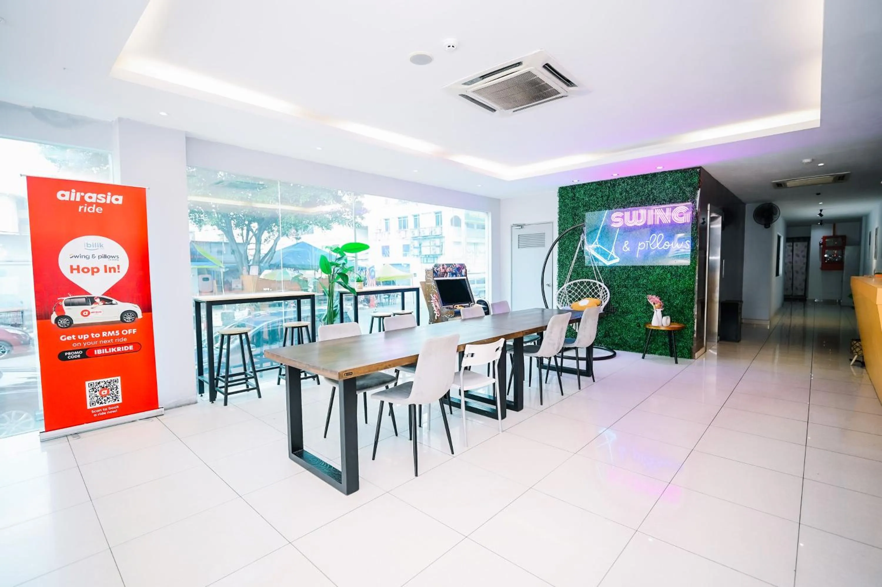 Seating area in Swing & Pillows - KL Sg Besi, Kuala Lumpur