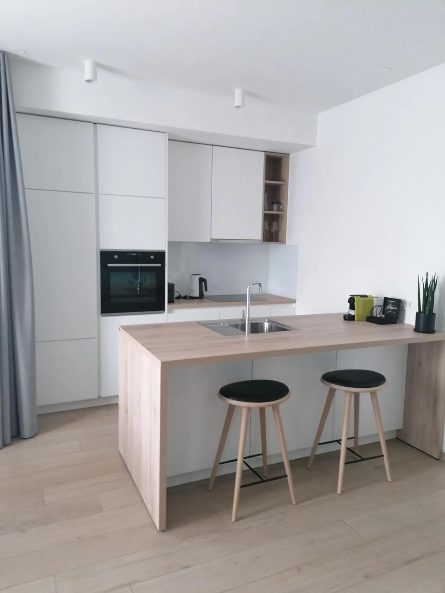 Kitchen or kitchenette in Regentova Suites Ljubljana