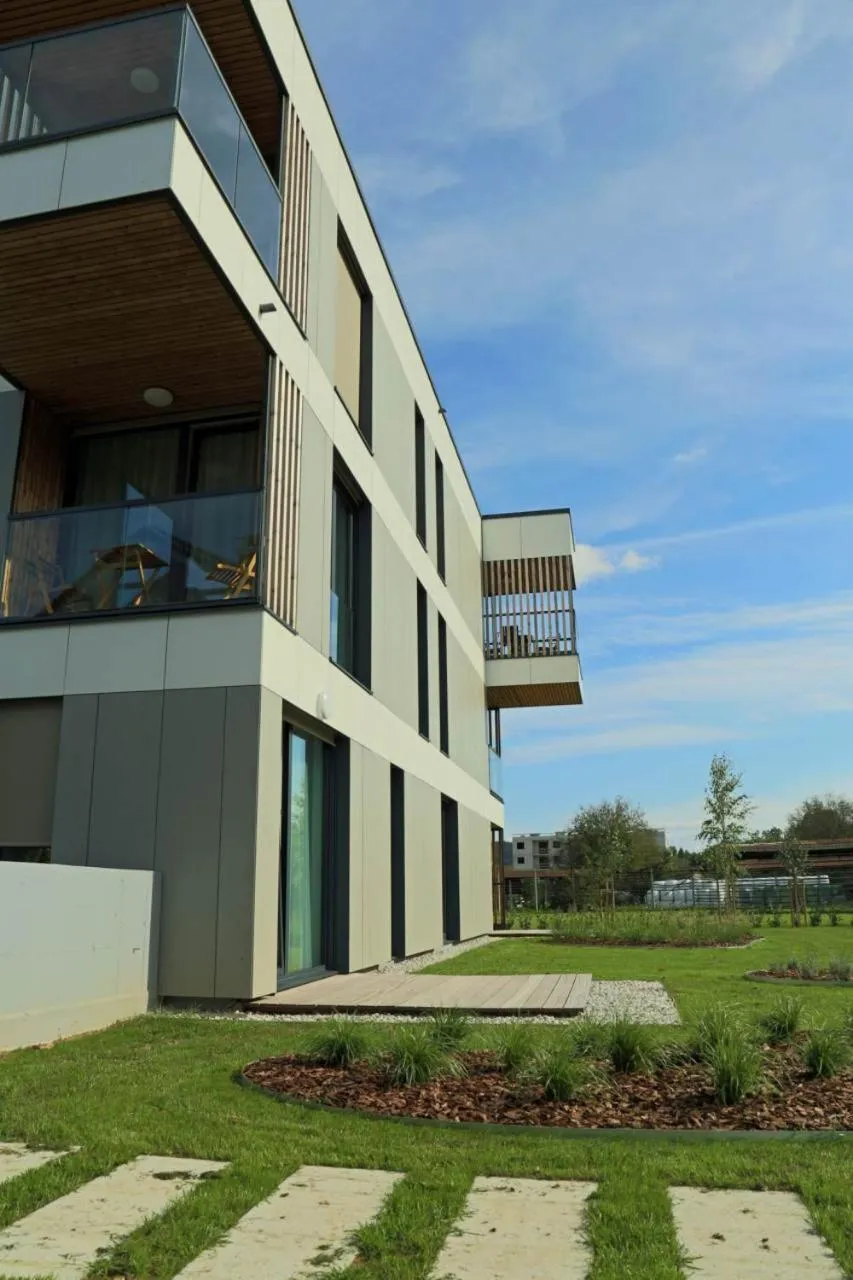 Property building in Regentova Suites Ljubljana