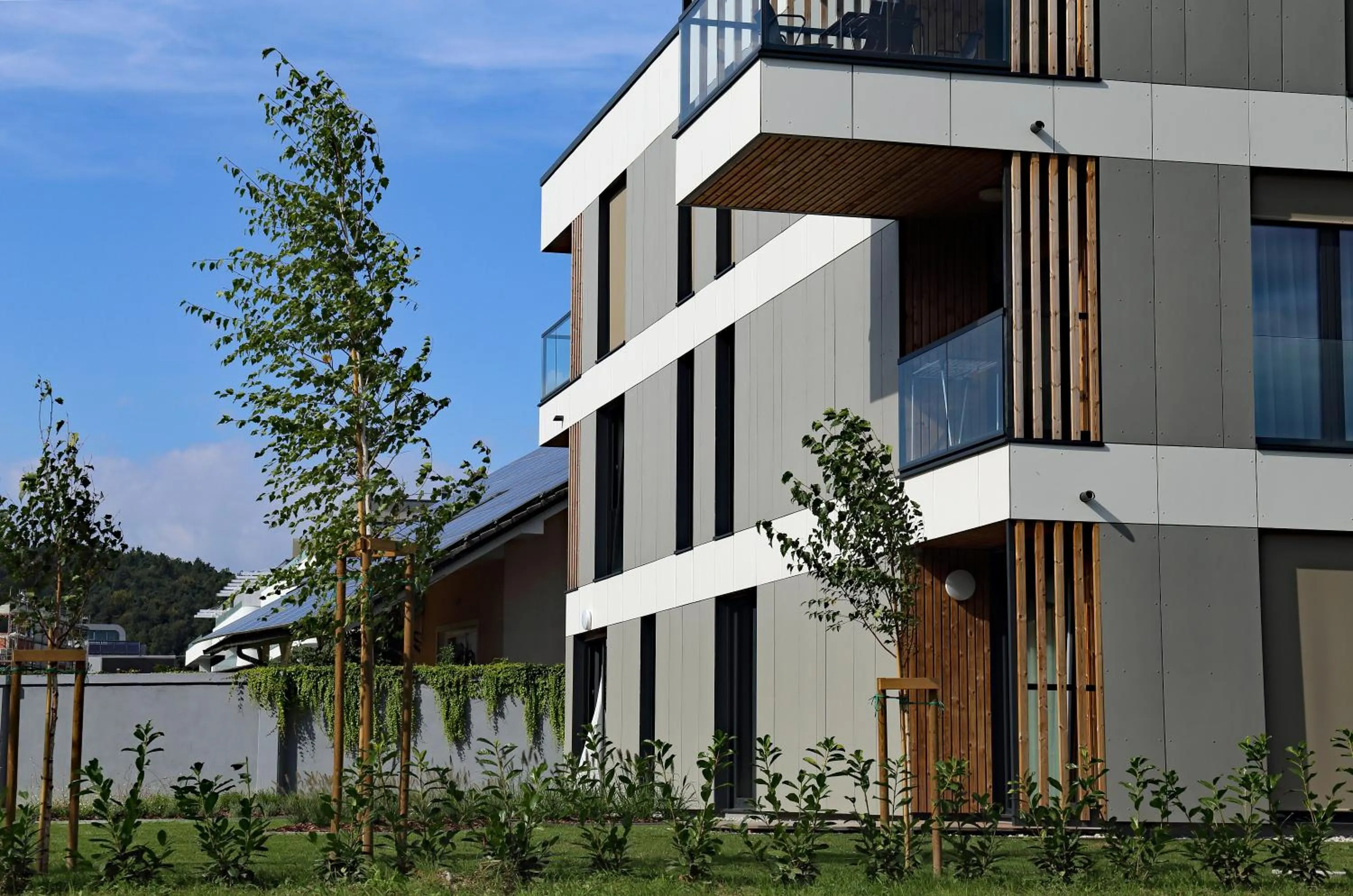 Property building in Regentova Suites Ljubljana