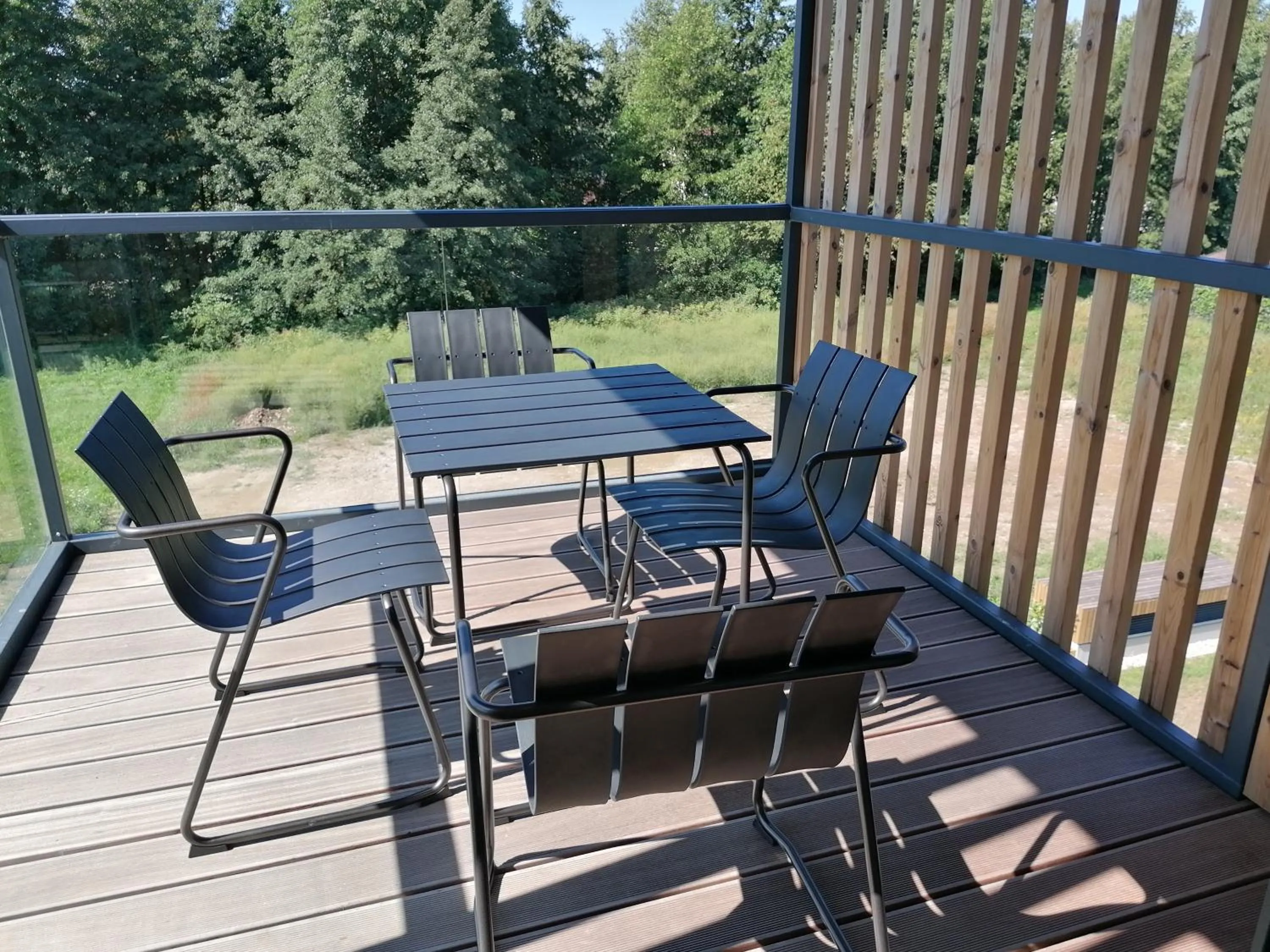 Patio in Regentova Suites Ljubljana