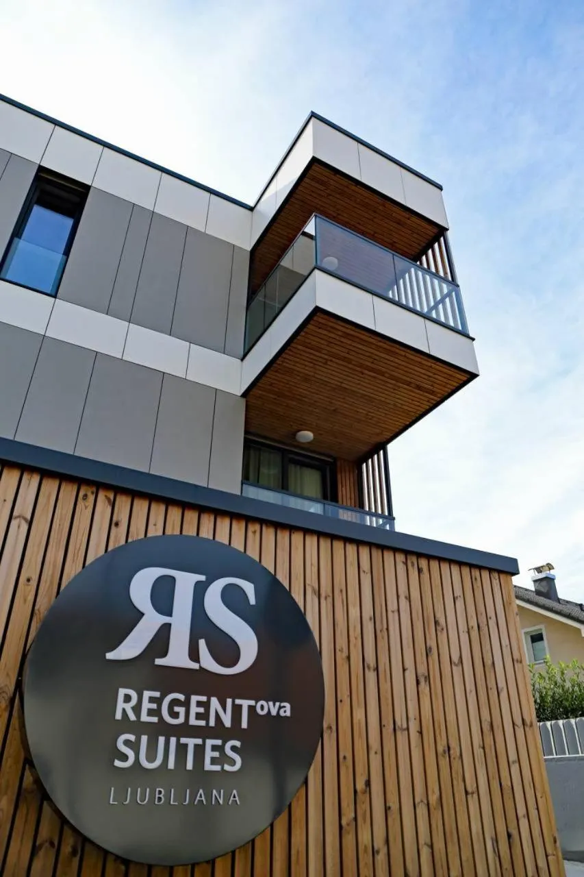 Property building in Regentova Suites Ljubljana