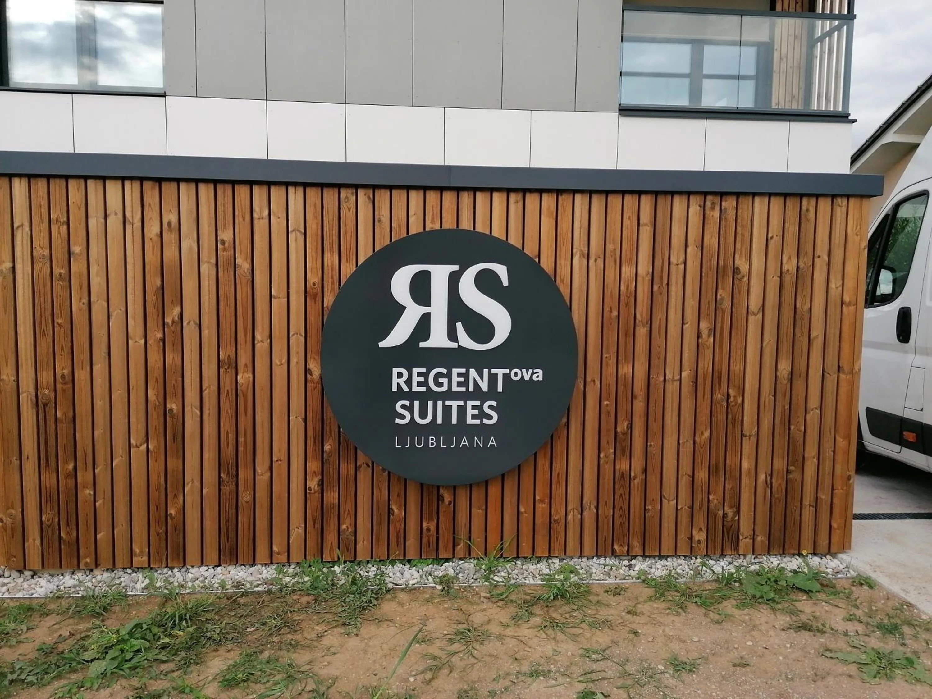 Property logo or sign in Regentova Suites Ljubljana