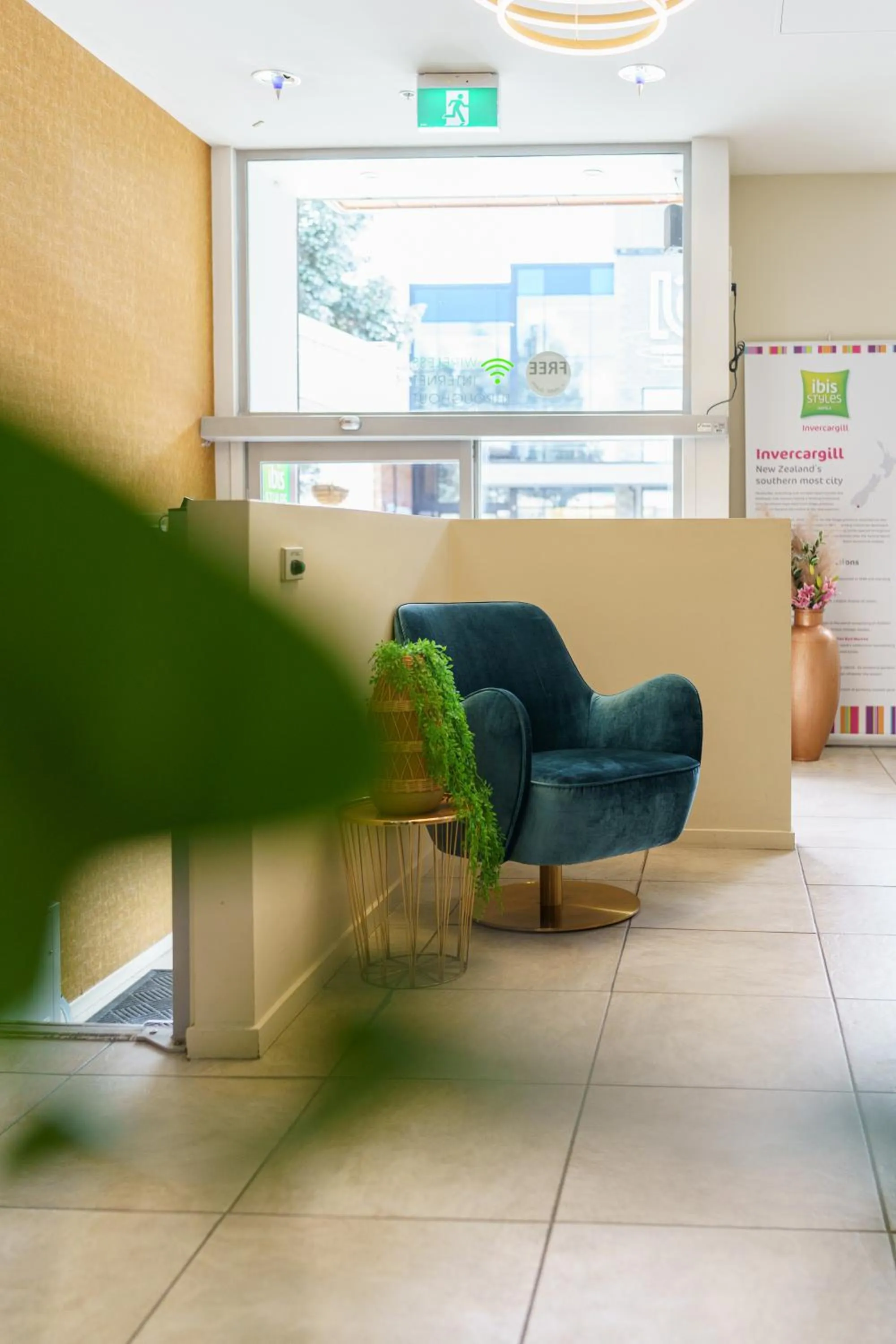 Lobby or reception in Ibis Styles Invercargill