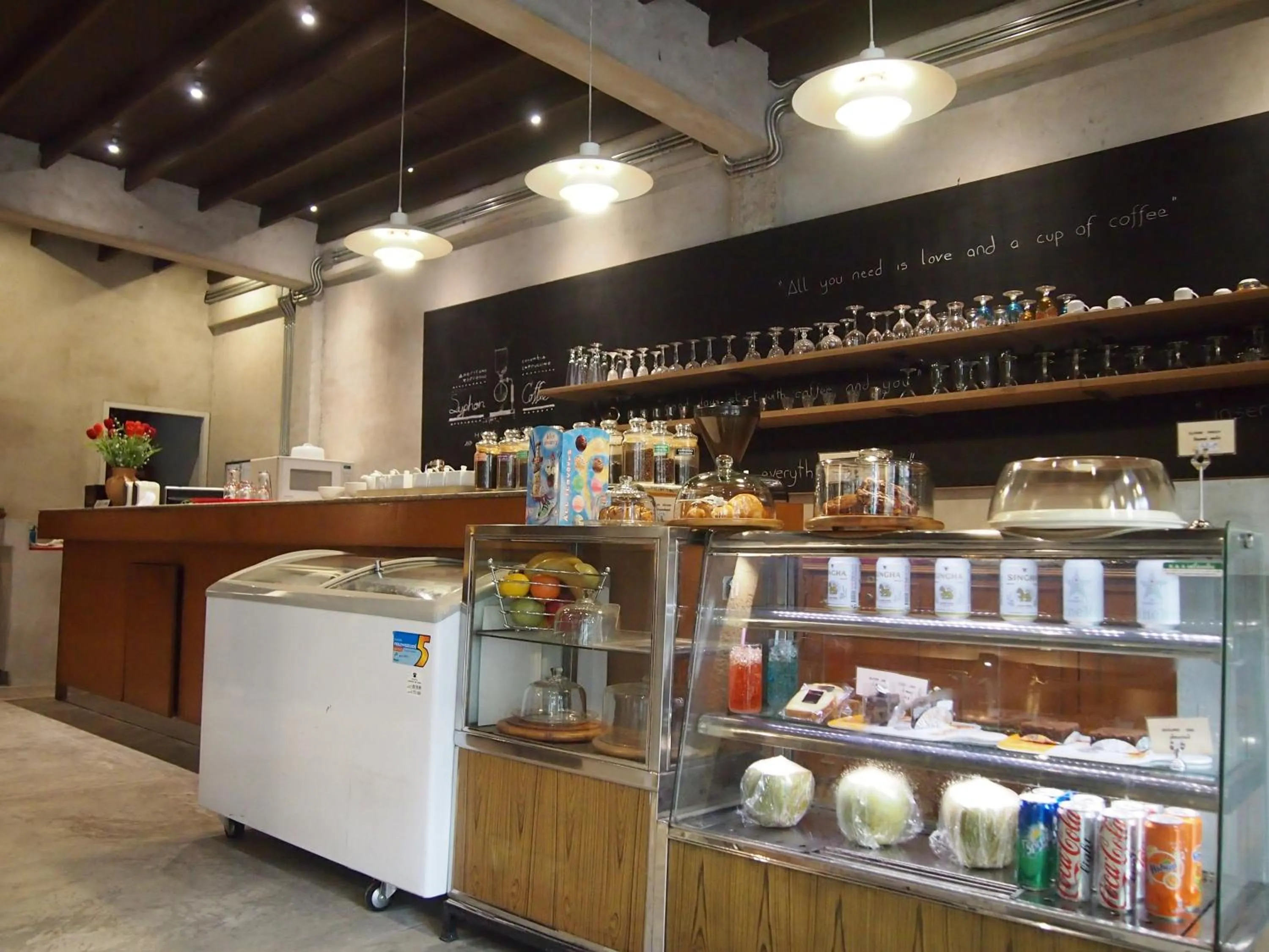 Restaurant/places to eat in Intown Residence