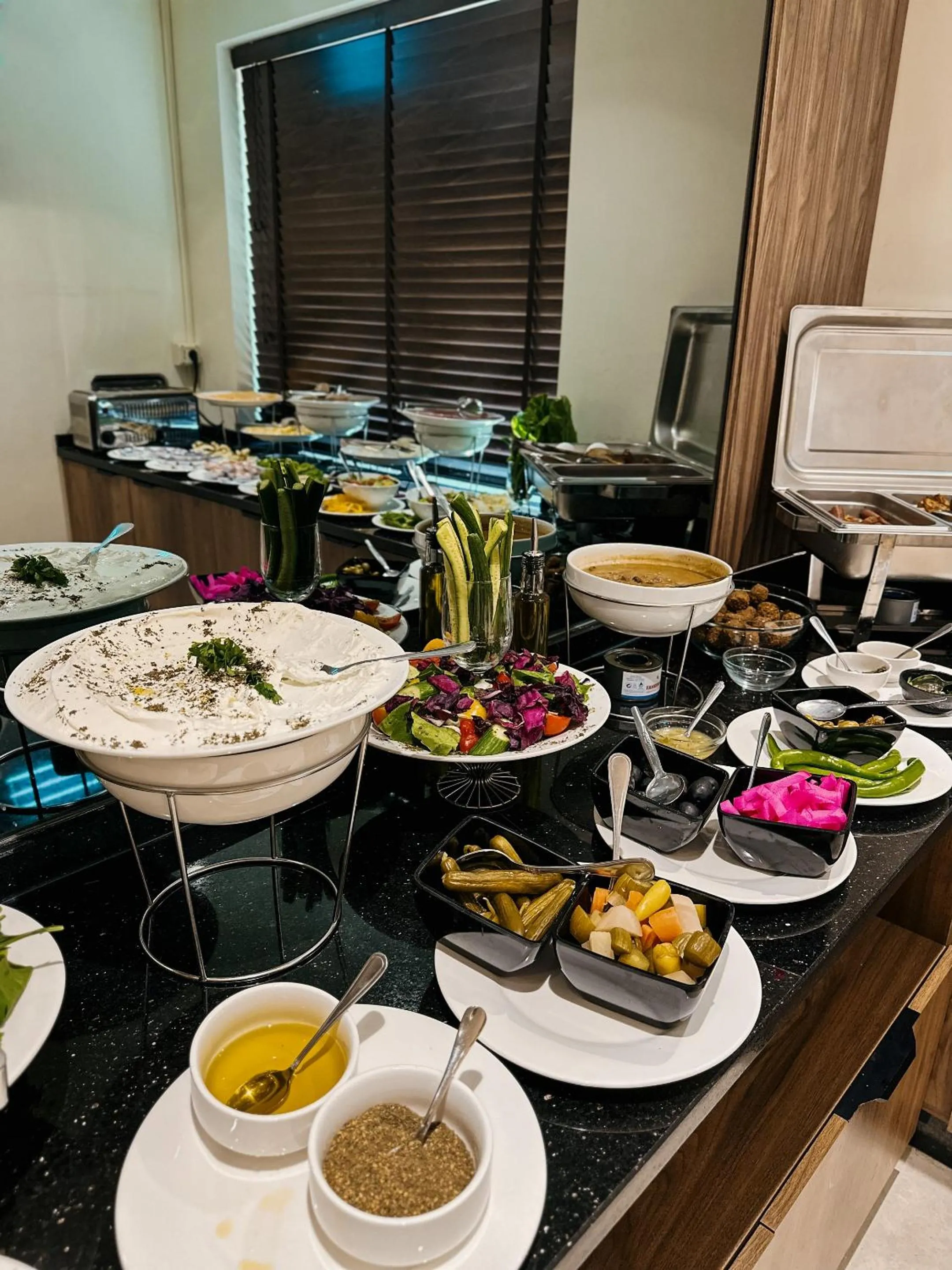 Buffet breakfast in Celino Hotel