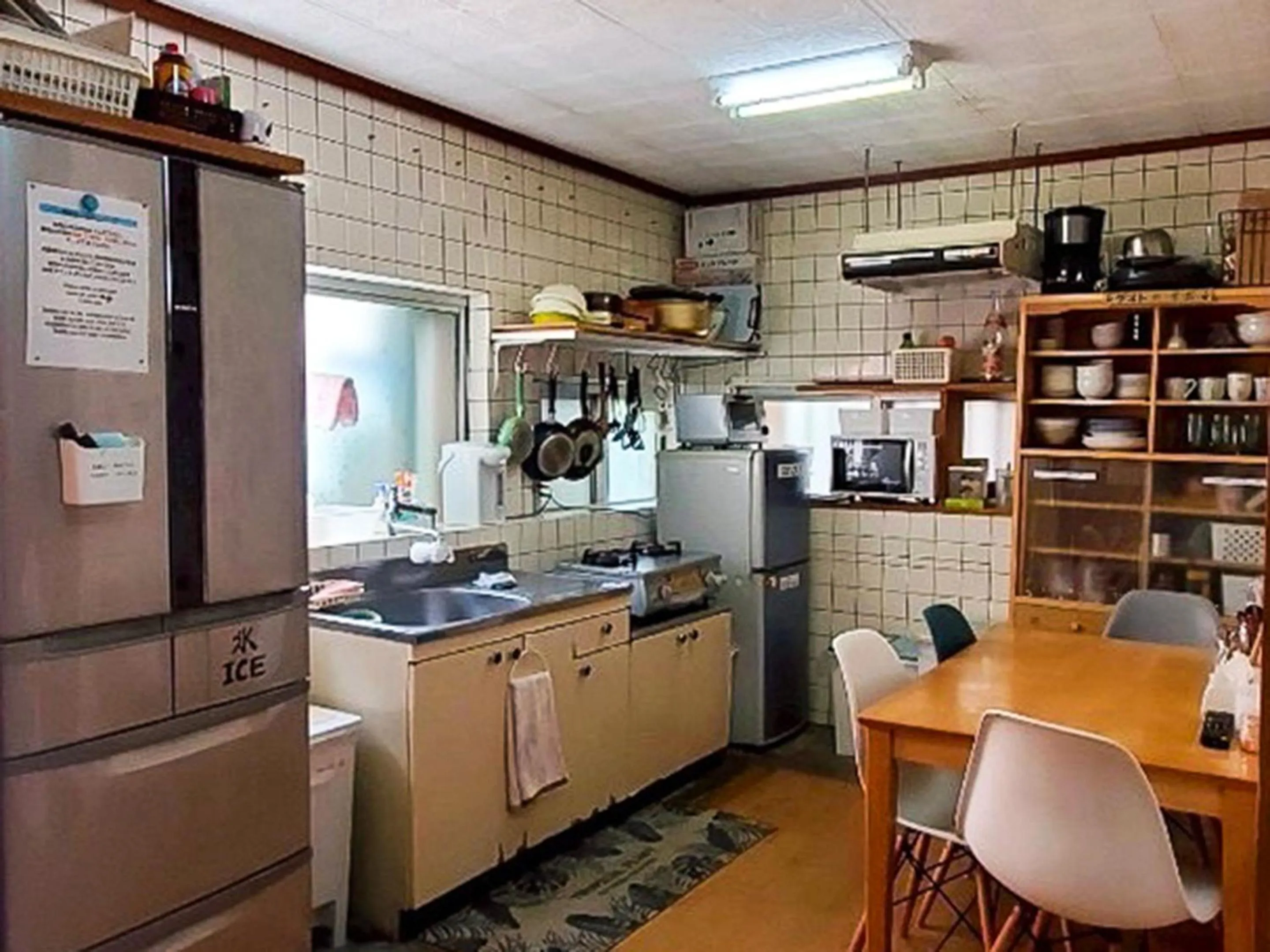 Communal kitchen in Emix Ishigaki