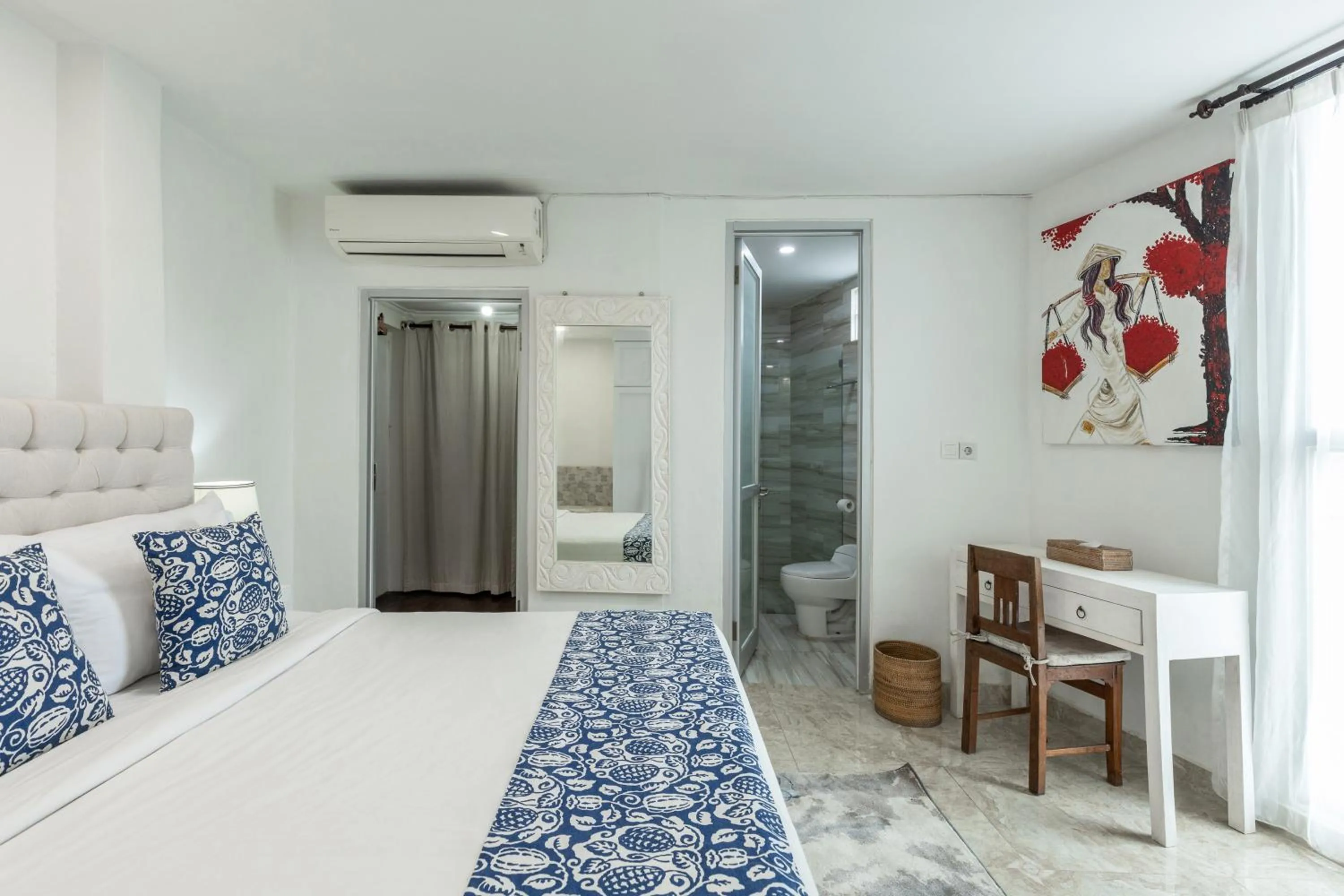 Bedroom, Bed in Elina Villas Seminyak