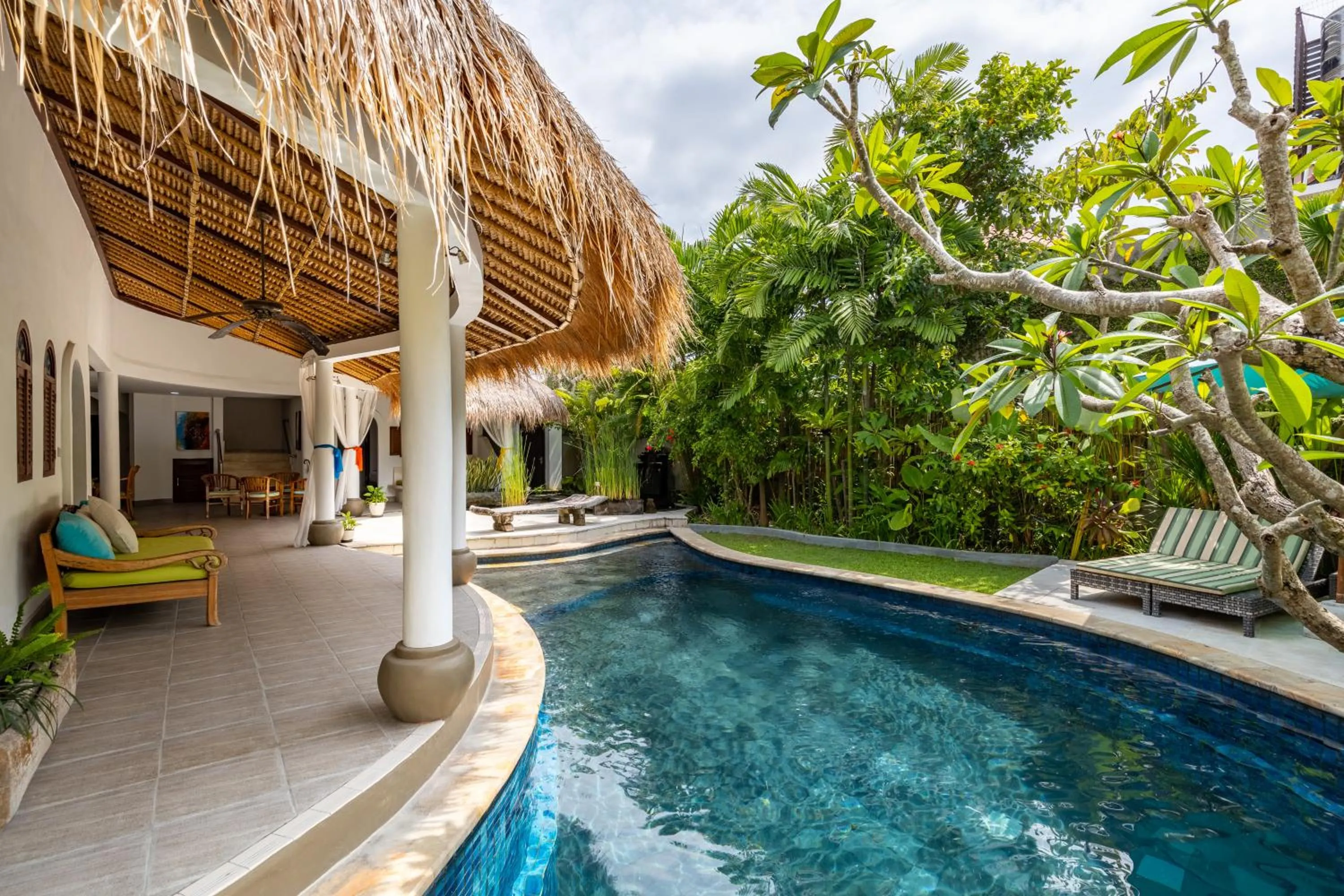 Pool view in Elina Villas Seminyak