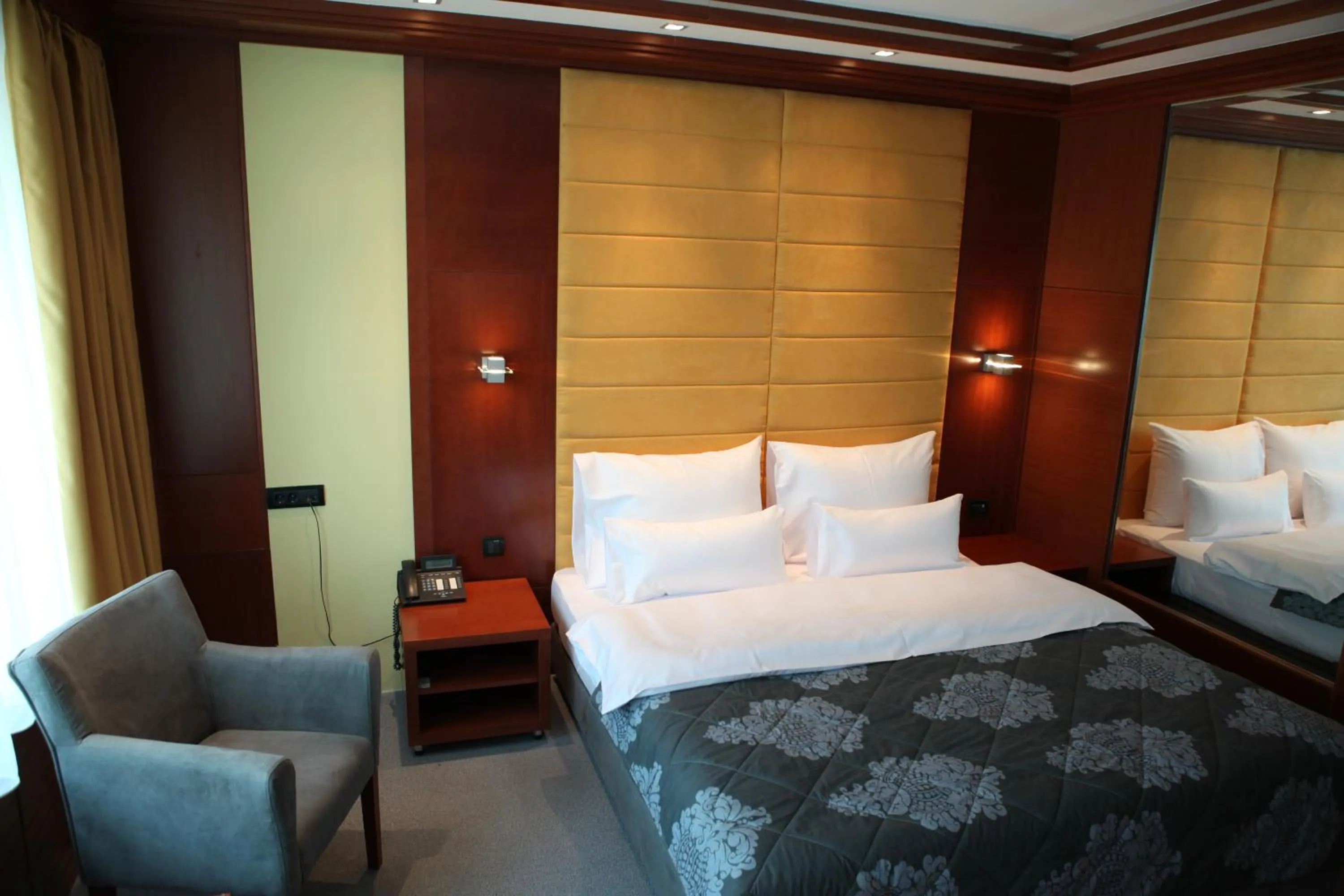 Bed in Garni Hotel Aleksandar