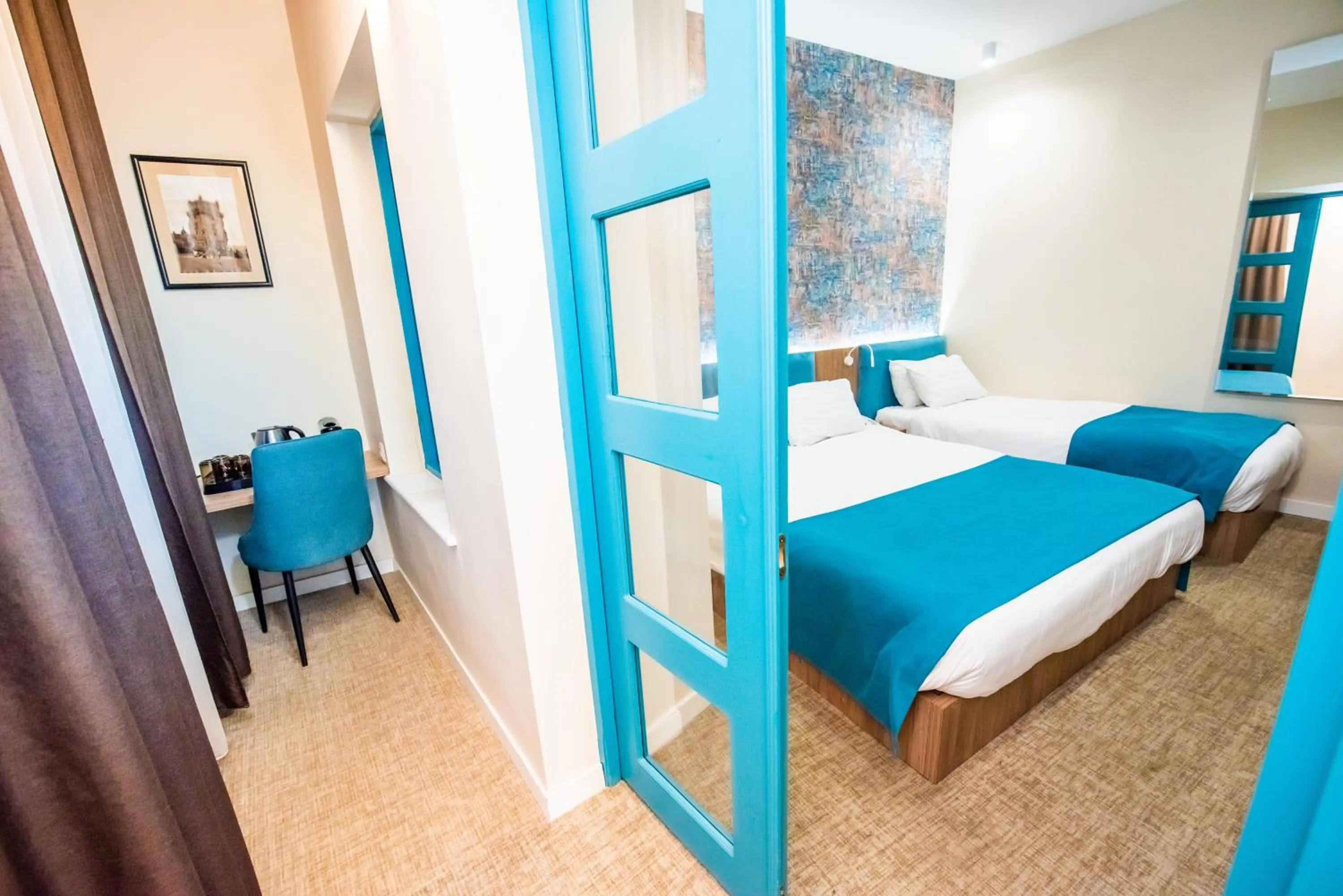 Coffee/tea facilities, Bed in City Inn - Boutique Hotel Tbilisi