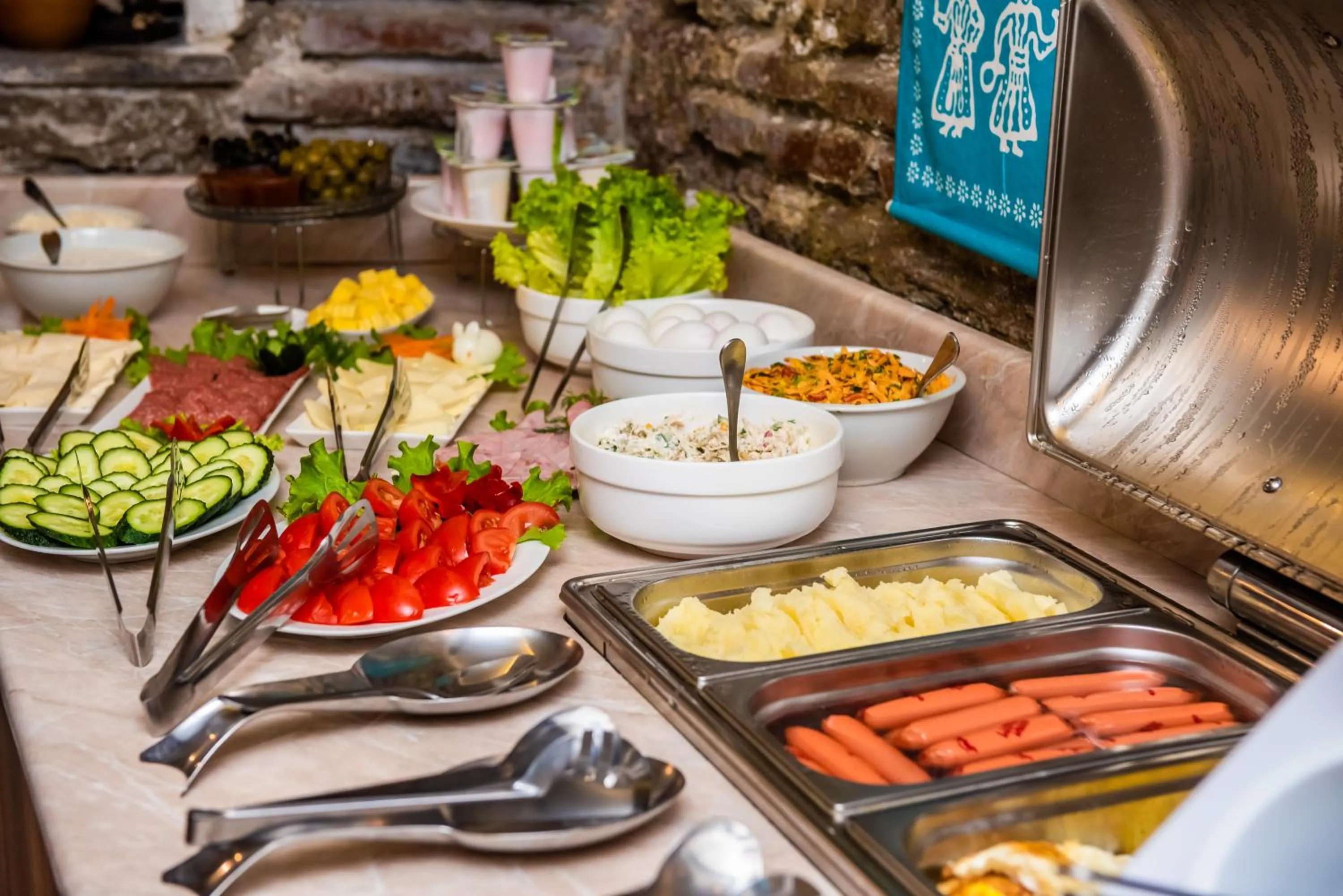 Food and drinks in City Inn - Boutique Hotel Tbilisi