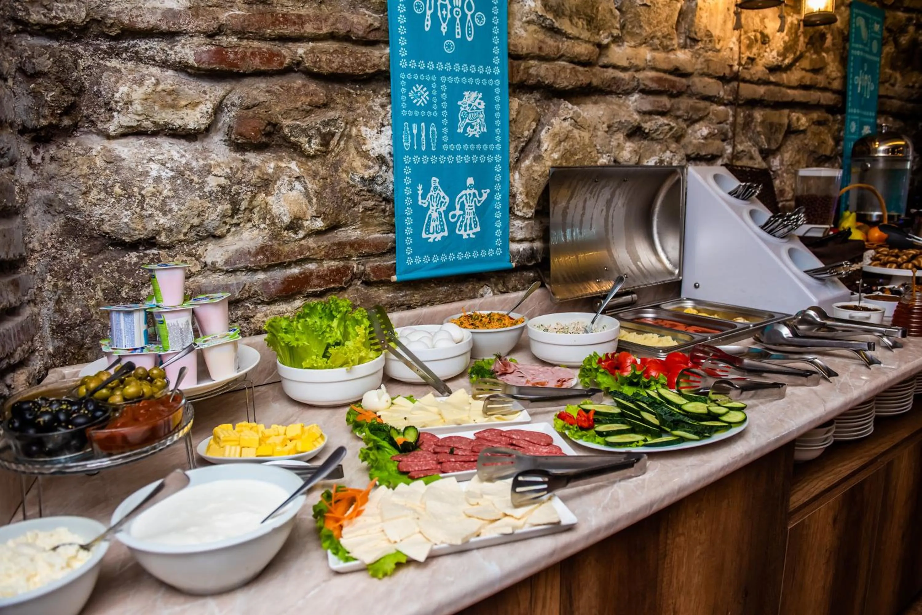 Food and drinks in City Inn - Boutique Hotel Tbilisi