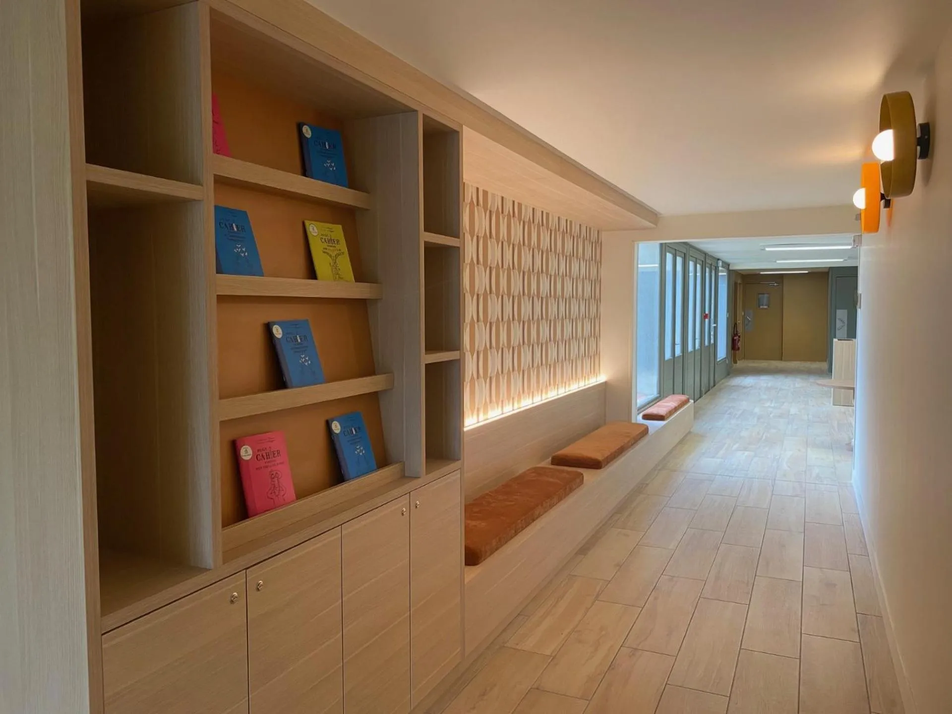 Living room in Green Hôtels Poitiers