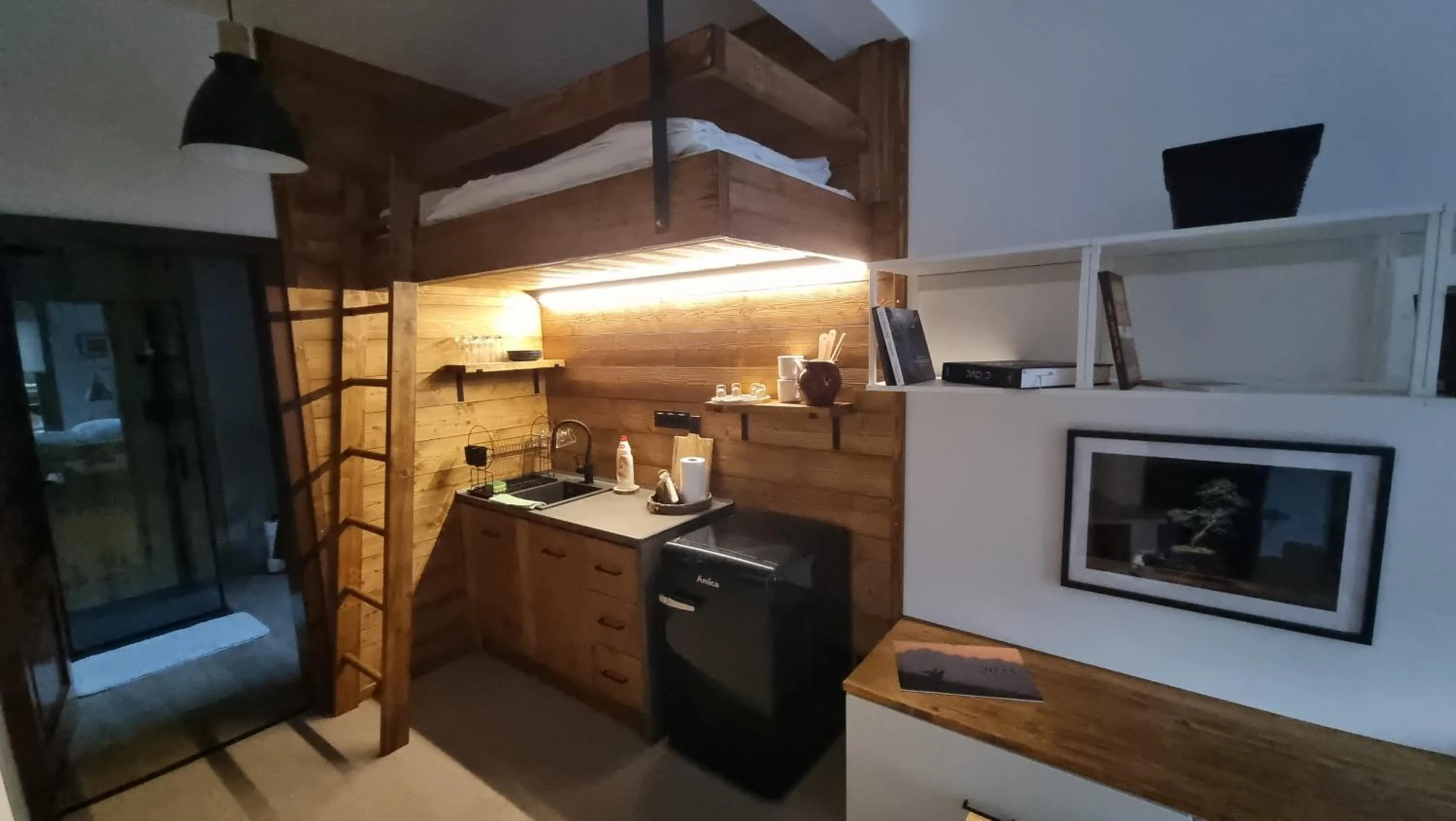 bunk bed in Penzion Sileo