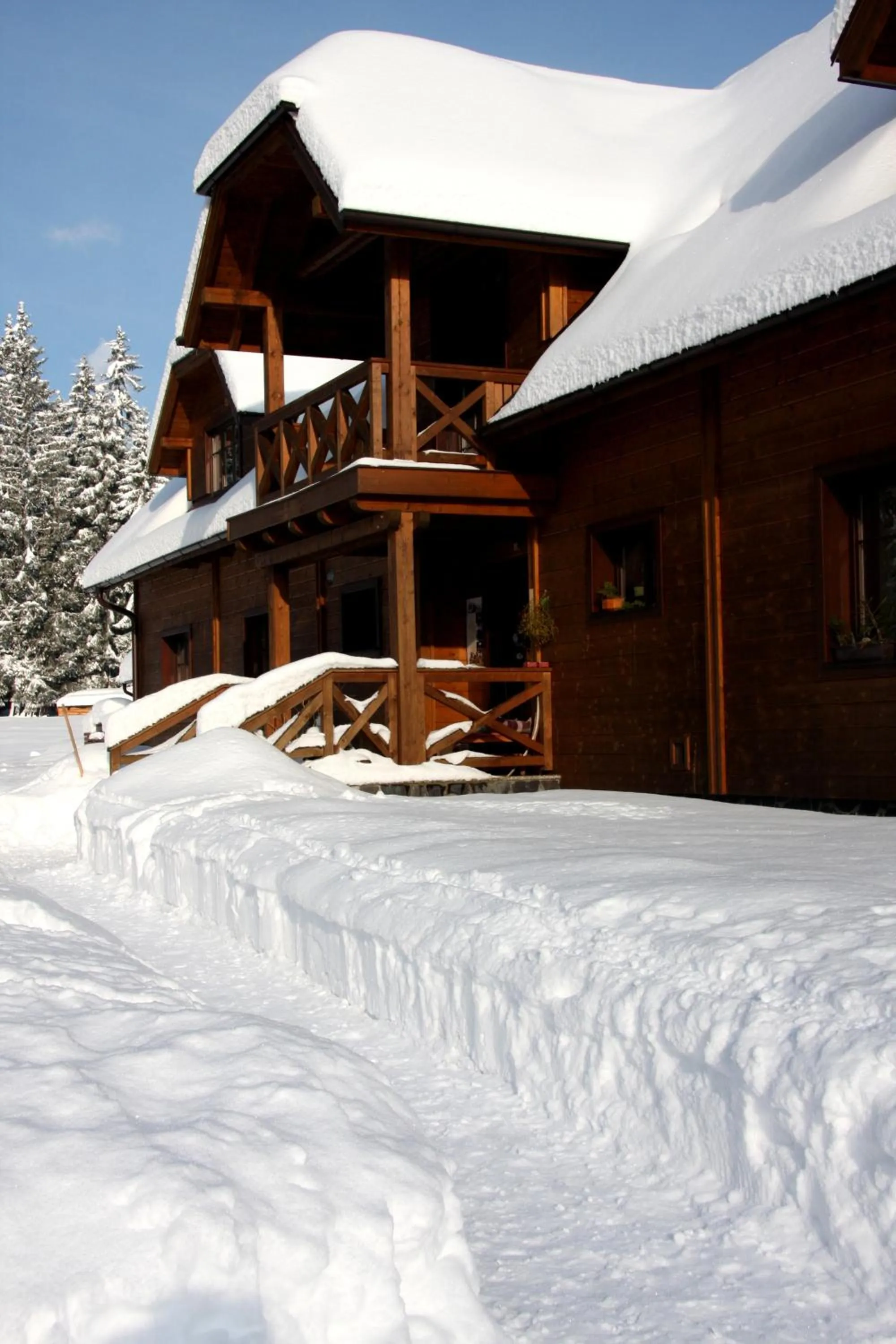 Winter in Penzion Sileo