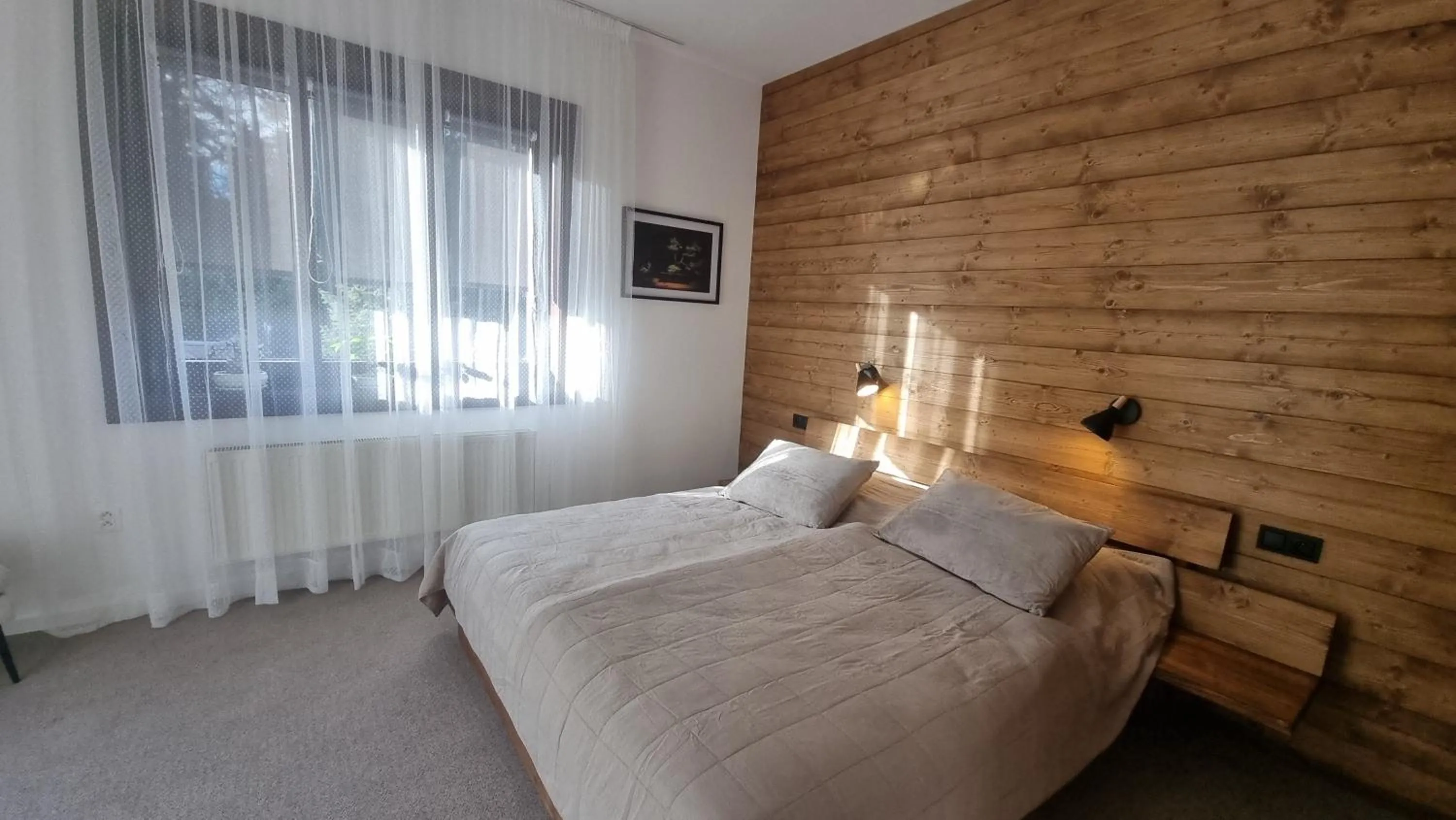 Bedroom, Bed in Penzion Sileo