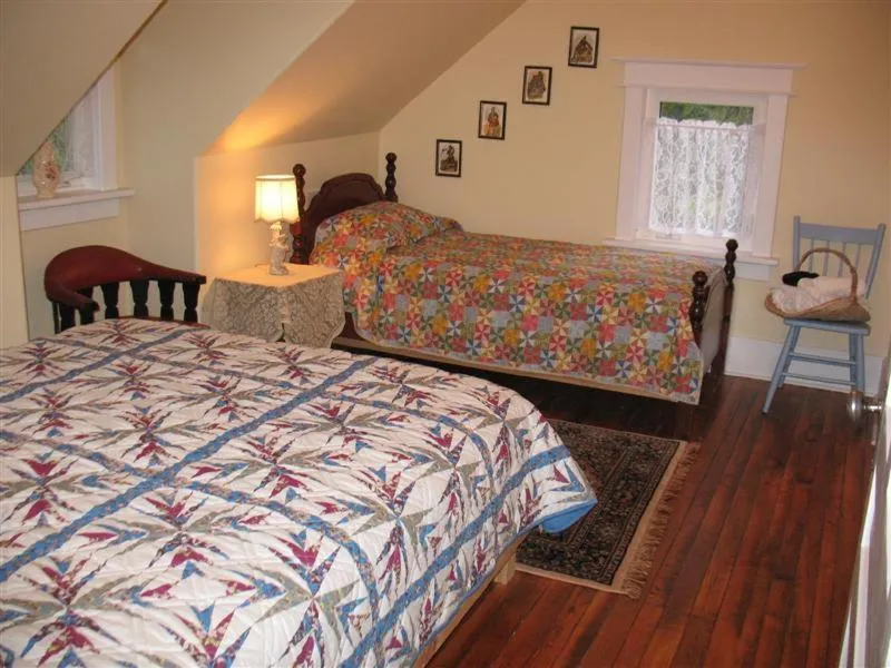 Bed in Lionheart Guest House