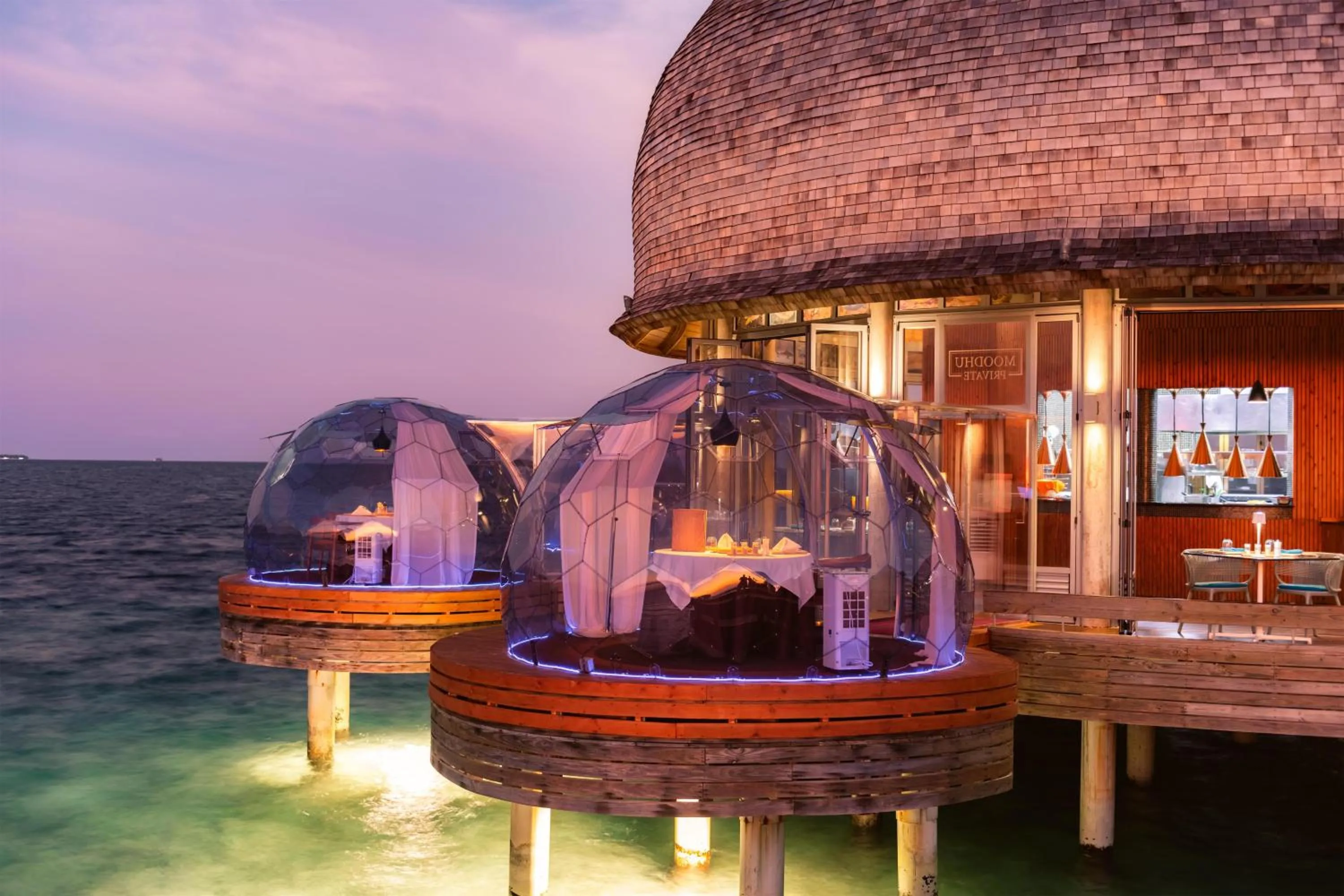 Restaurant/places to eat in OUTRIGGER Maldives Maafushivaru Resort