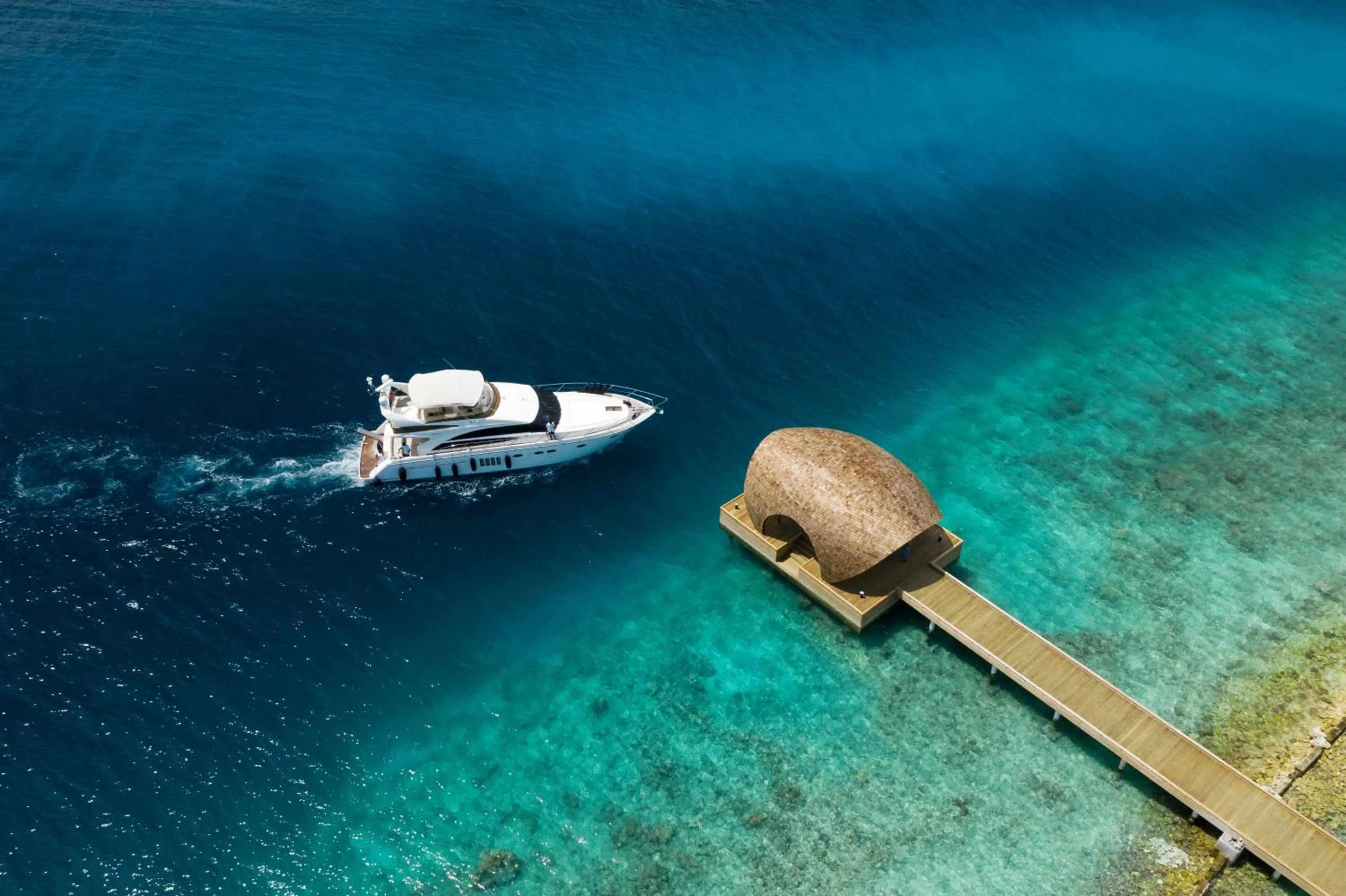 Fishing in OUTRIGGER Maldives Maafushivaru Resort - 25 percent discount on transfers for min 4 nights stay and more, valid for reservations between 01 July till 22 Dec 2025