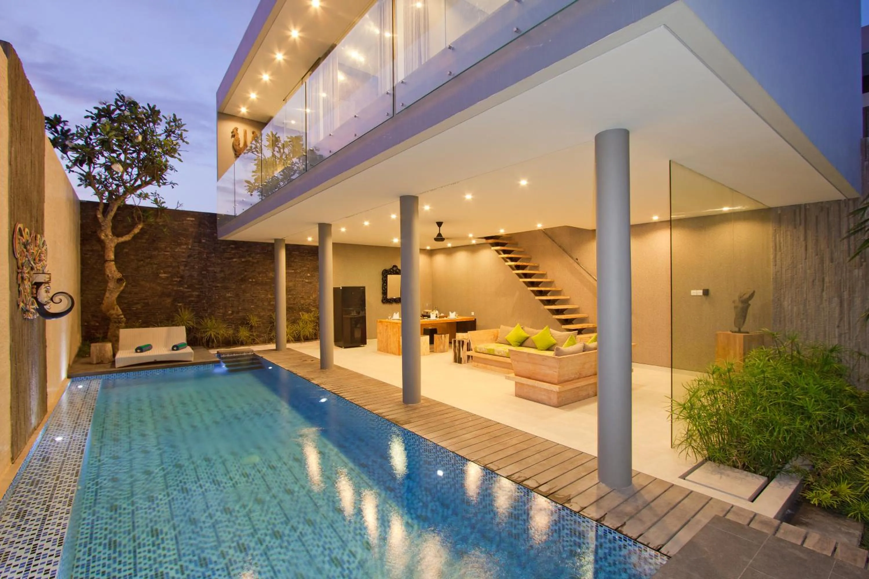 Property building in Sandhya Villa Canggu Echo Beach