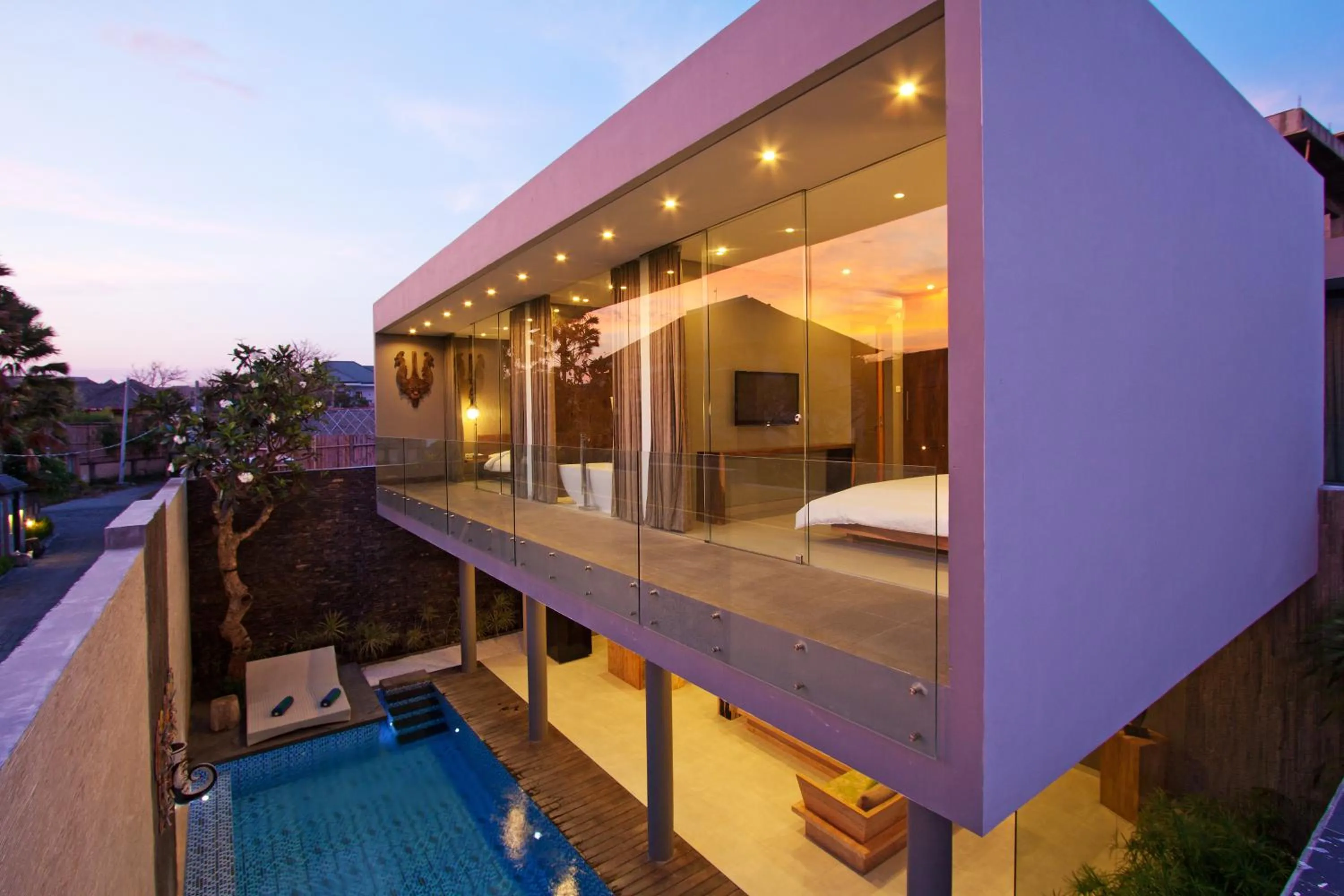 Property building in Sandhya Villa Canggu Echo Beach