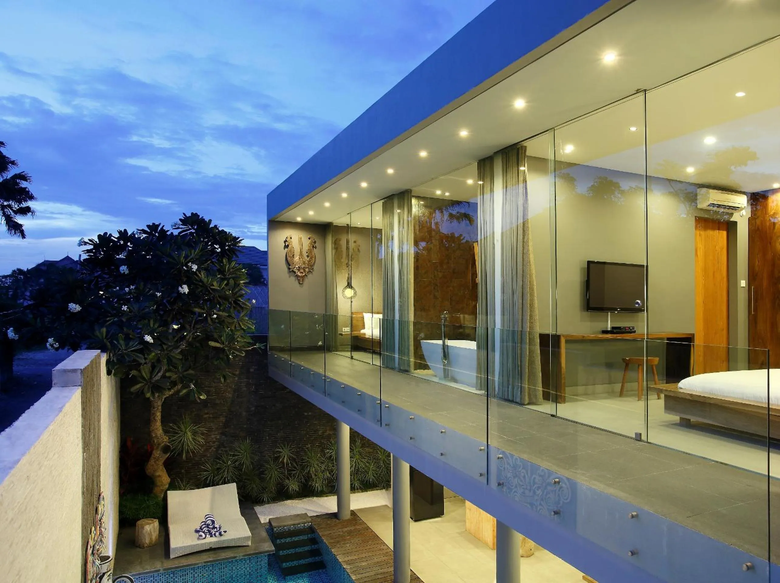 Property building in Sandhya Villa Canggu Echo Beach