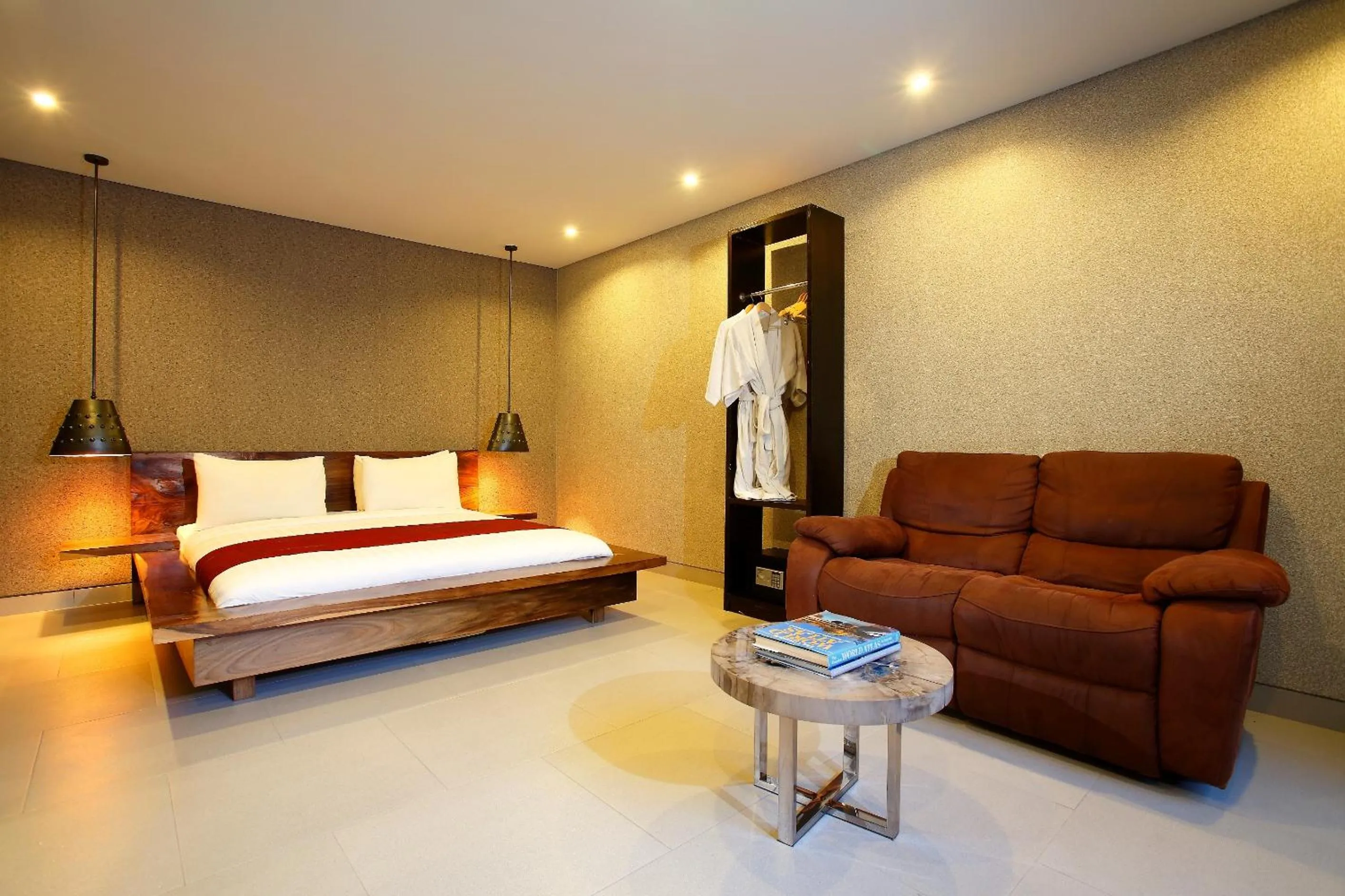 Photo of the whole room, Bed in Sandhya Villa Canggu Echo Beach